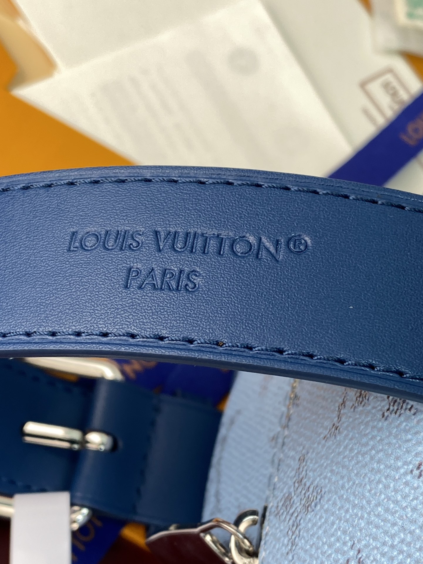 M14839 蓝条纹！芯版版！LOCKER DOPP KIT 盥洗袋取材 Pharrell Willia