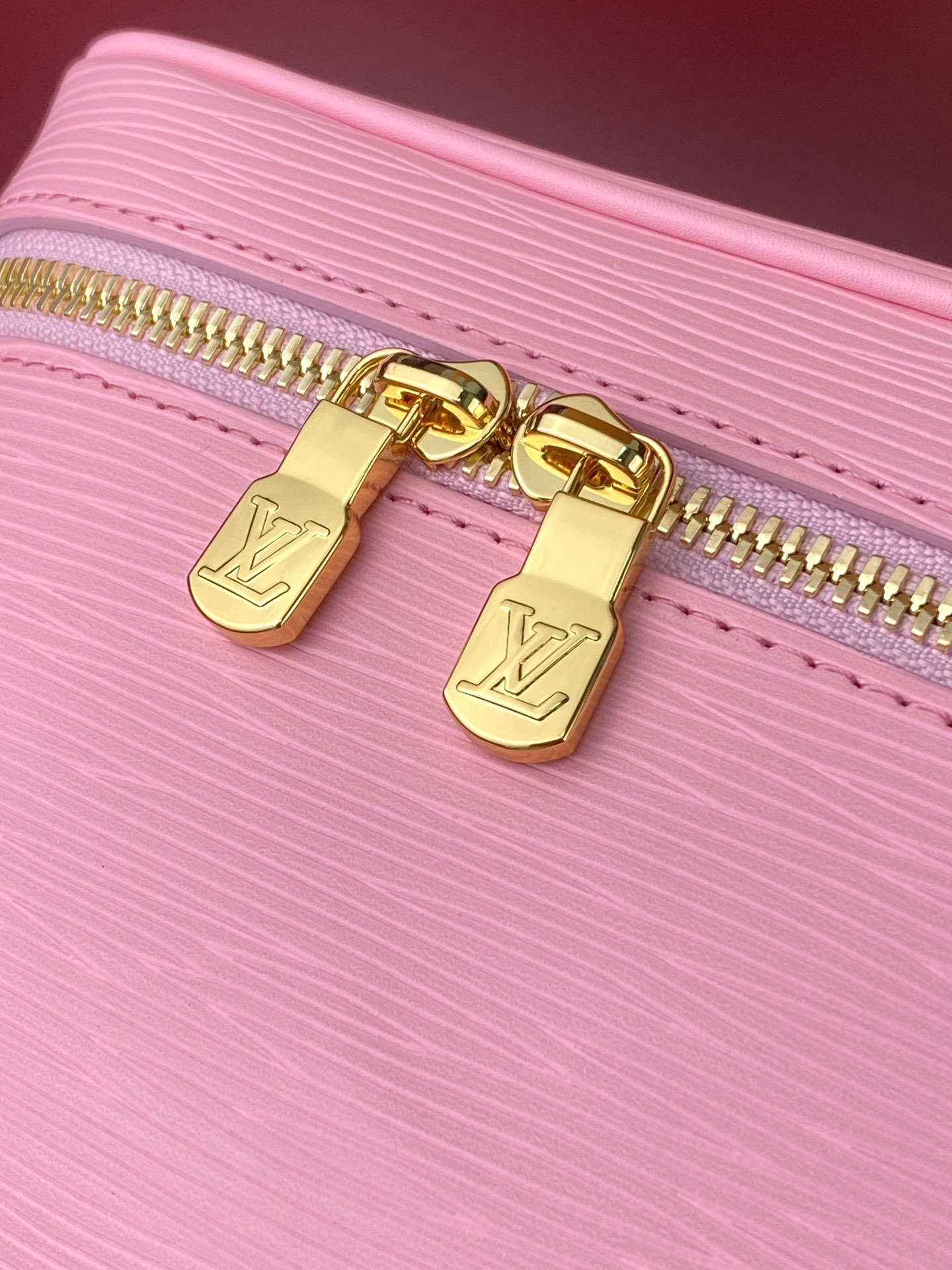 M25856粉色 中号！水波纹化妆包 当季新款 NICE NANO 化妆包 本款 Nice Nano 化