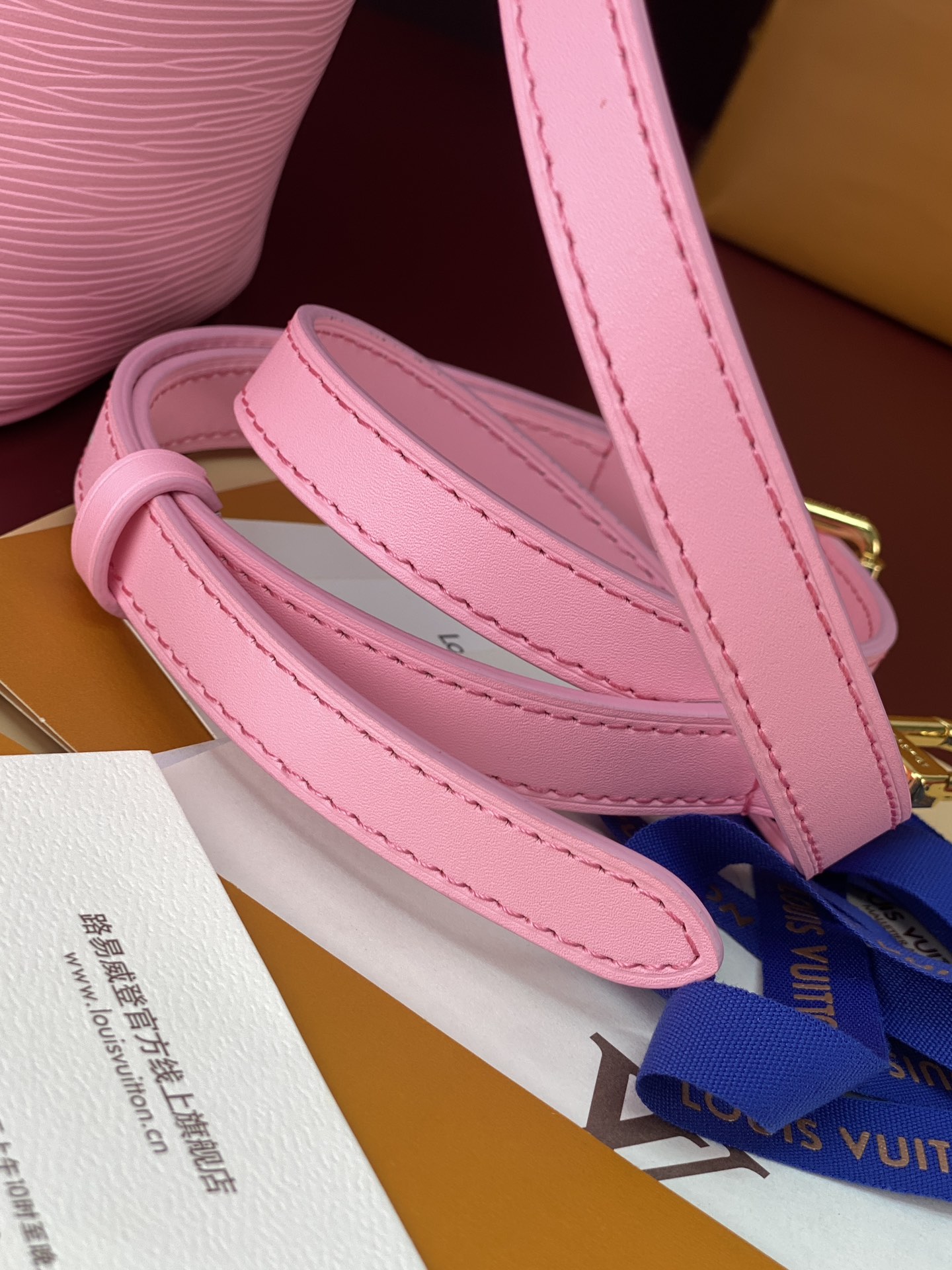 M25857粉色 大号！水波纹化妆包 当季新款 NICE NANO 化妆包 本款 Nice Nano 化