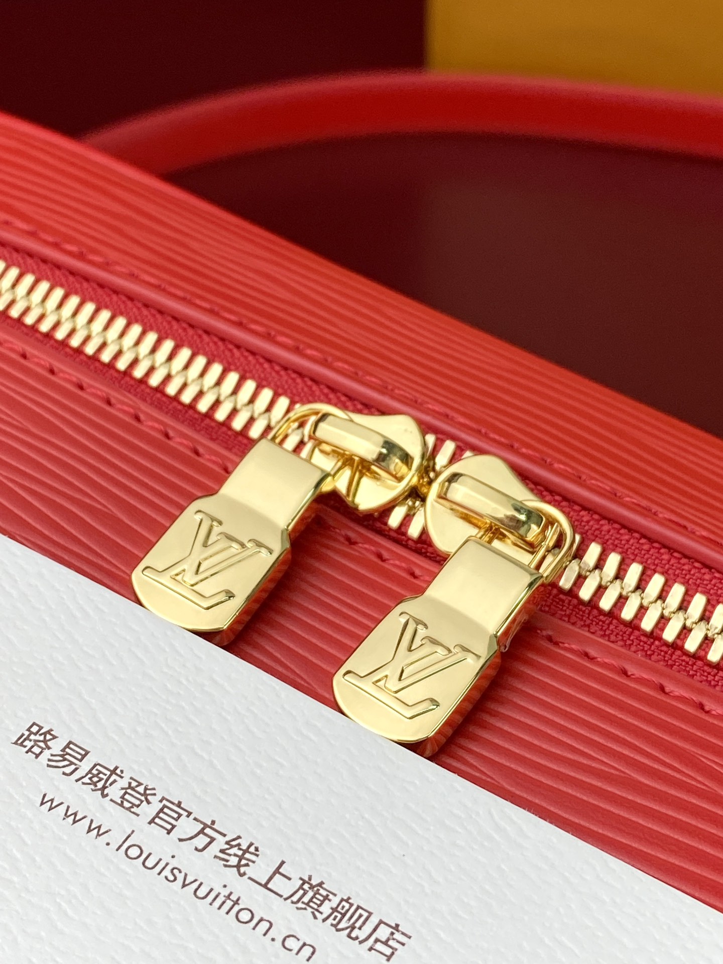 M25857 红色 大号！水波纹化妆包 当季新款 NICE NANO 化妆包 本款 Nice Nano 