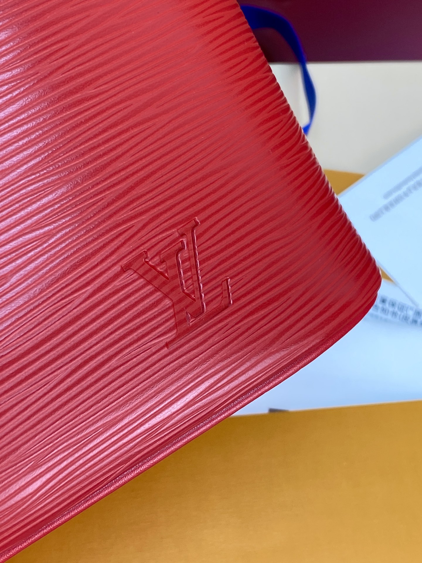 M25857 红色 大号！水波纹化妆包 当季新款 NICE NANO 化妆包 本款 Nice Nano 