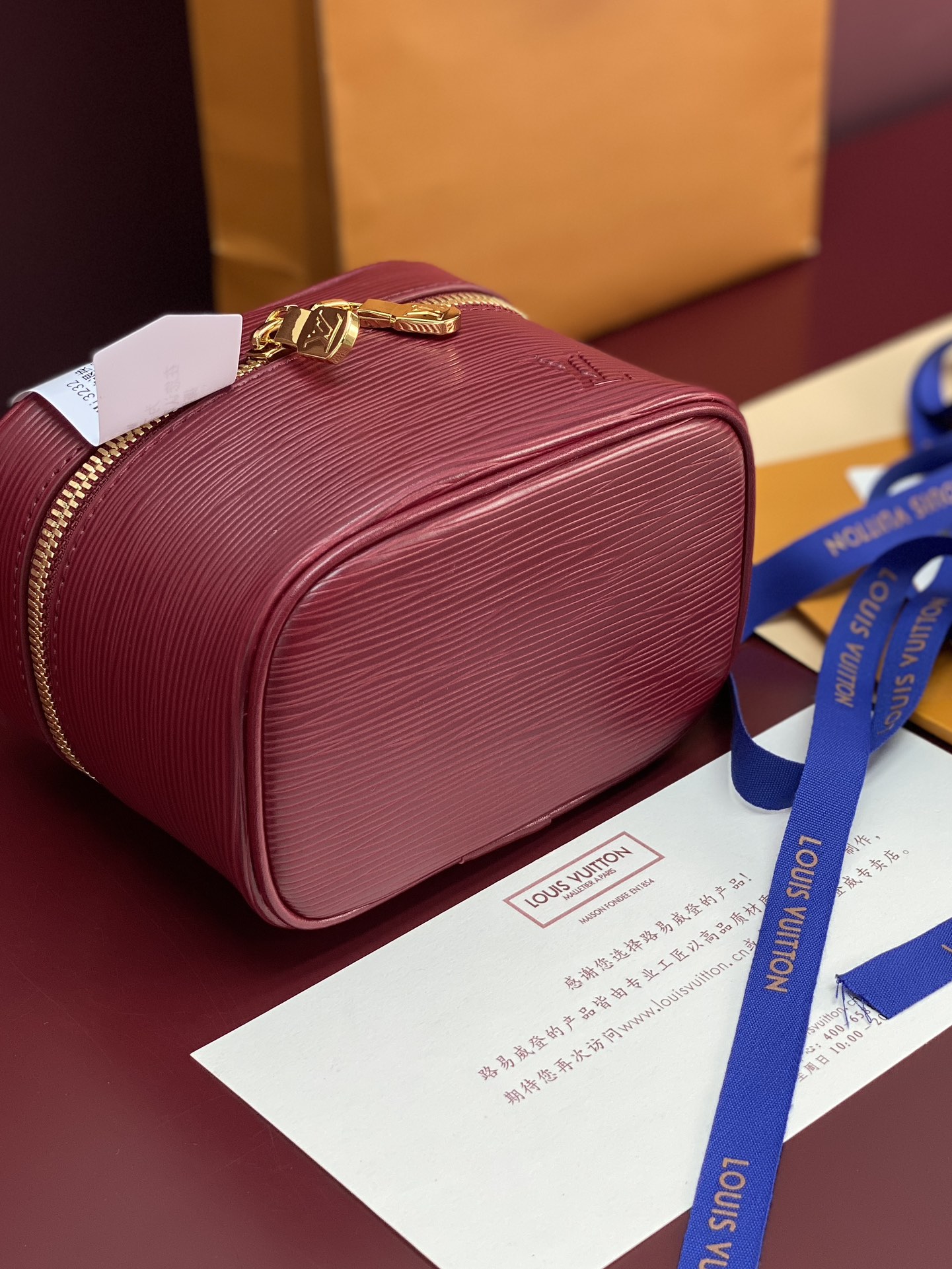 M25855 紫色 小号！水波纹化妆包 当季新款 NICE NANO 化妆包 本款 Nice Nano 