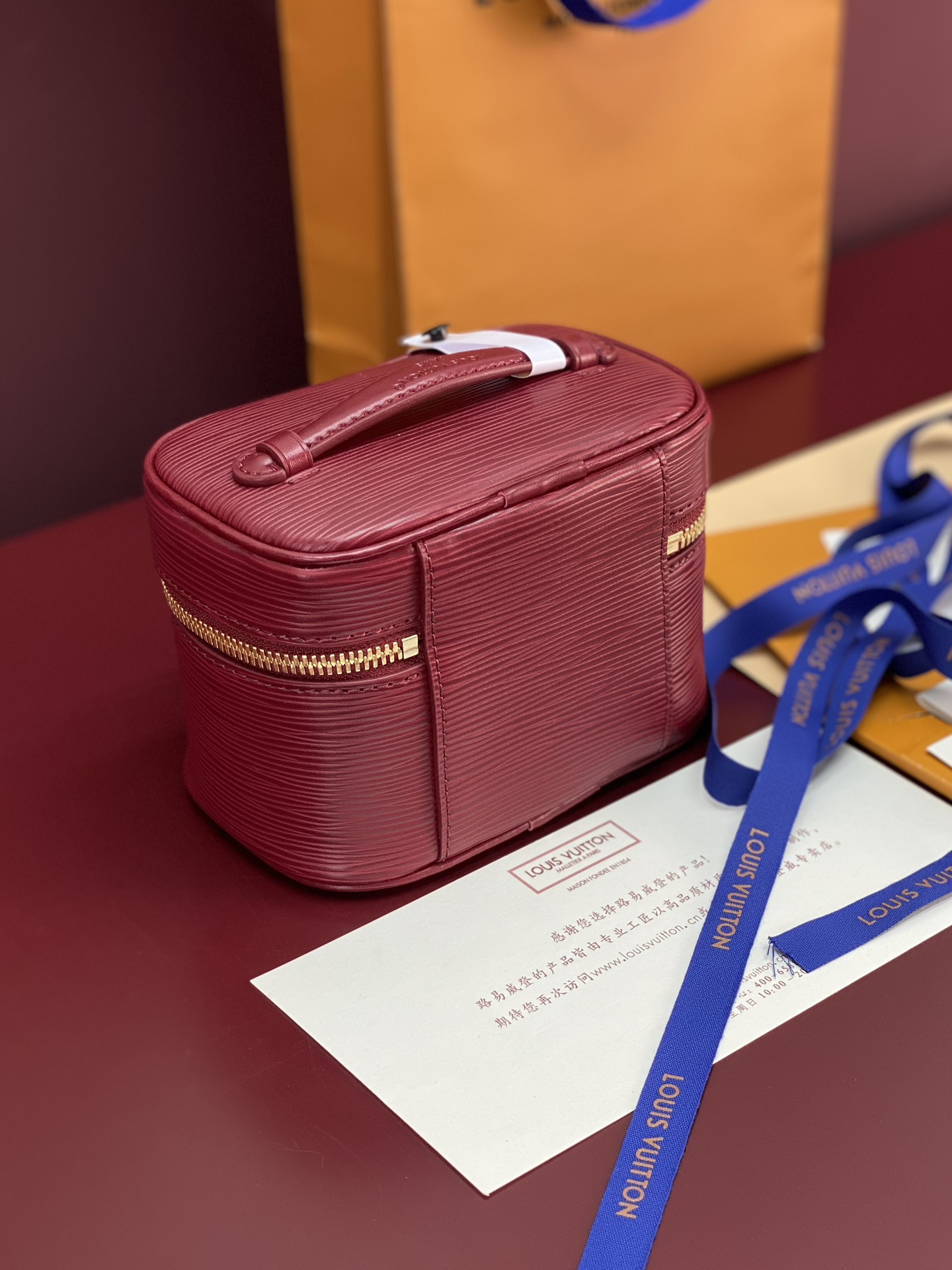 M25855 紫色 小号！水波纹化妆包 当季新款 NICE NANO 化妆包 本款 Nice Nano 