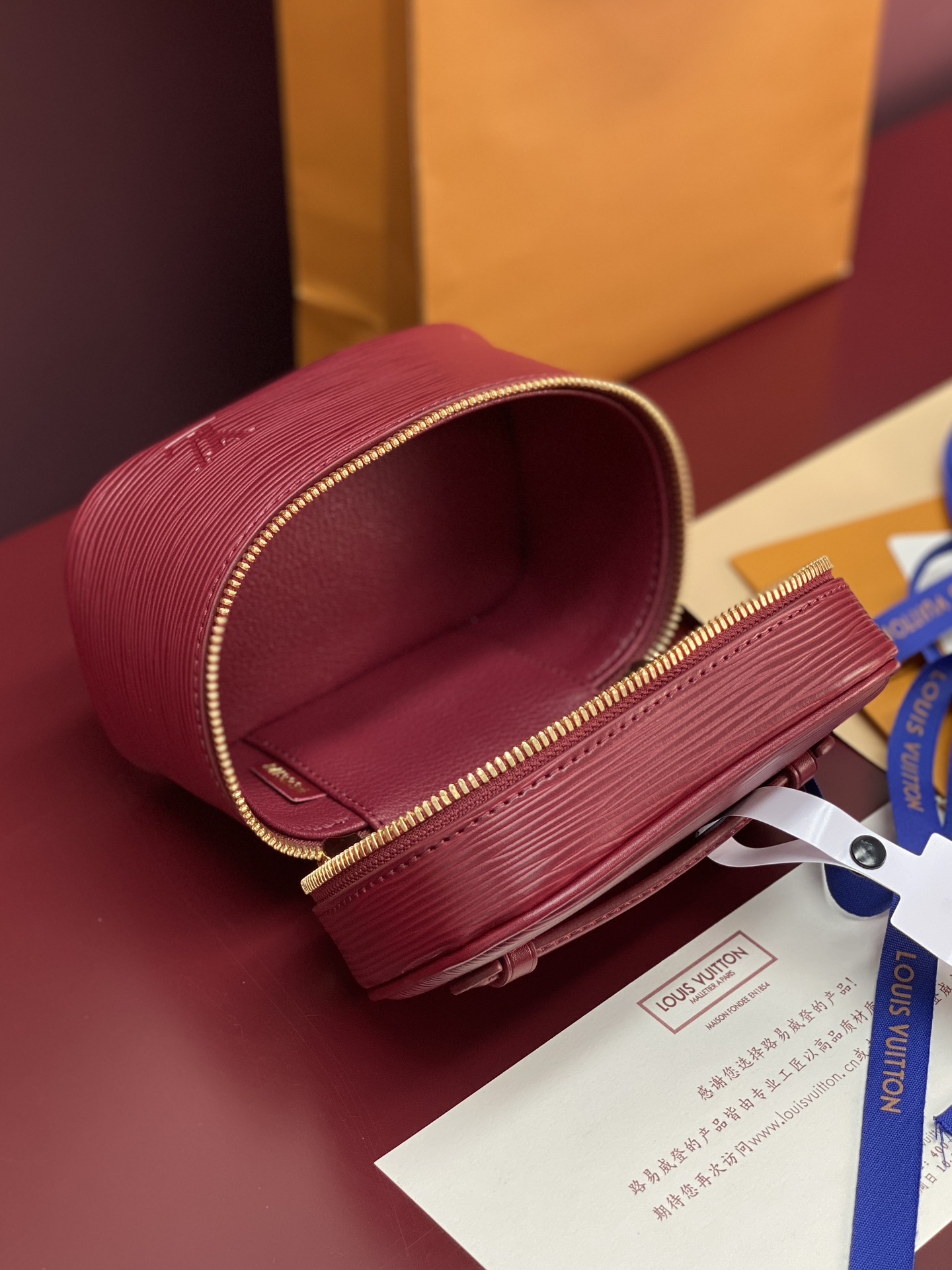 M25855 紫色 小号！水波纹化妆包 当季新款 NICE NANO 化妆包 本款 Nice Nano 