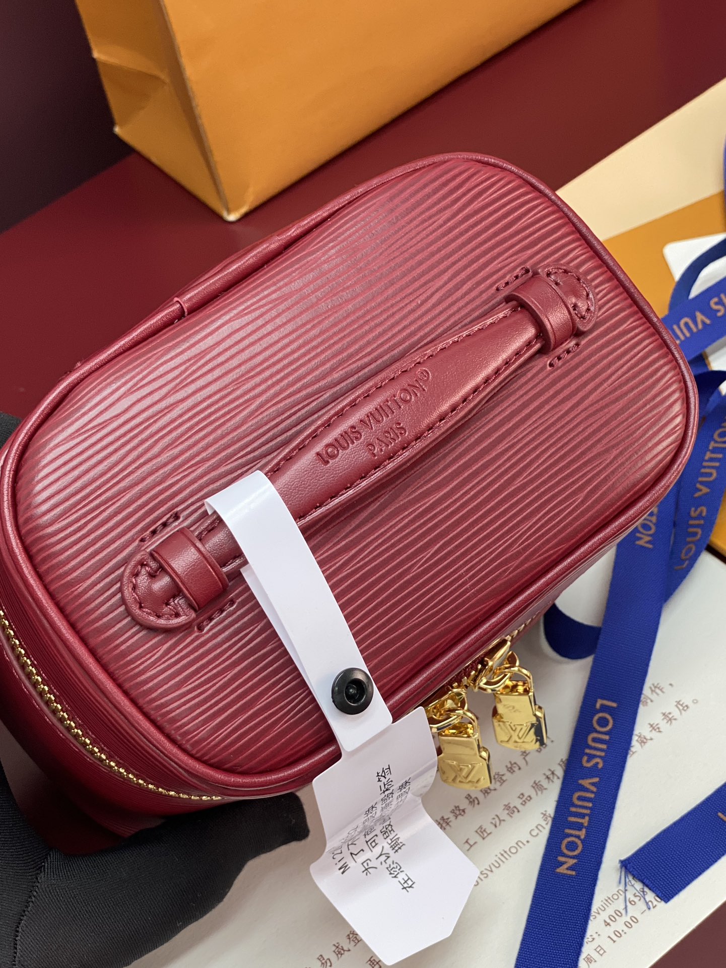 M25855 紫色 小号！水波纹化妆包 当季新款 NICE NANO 化妆包 本款 Nice Nano 