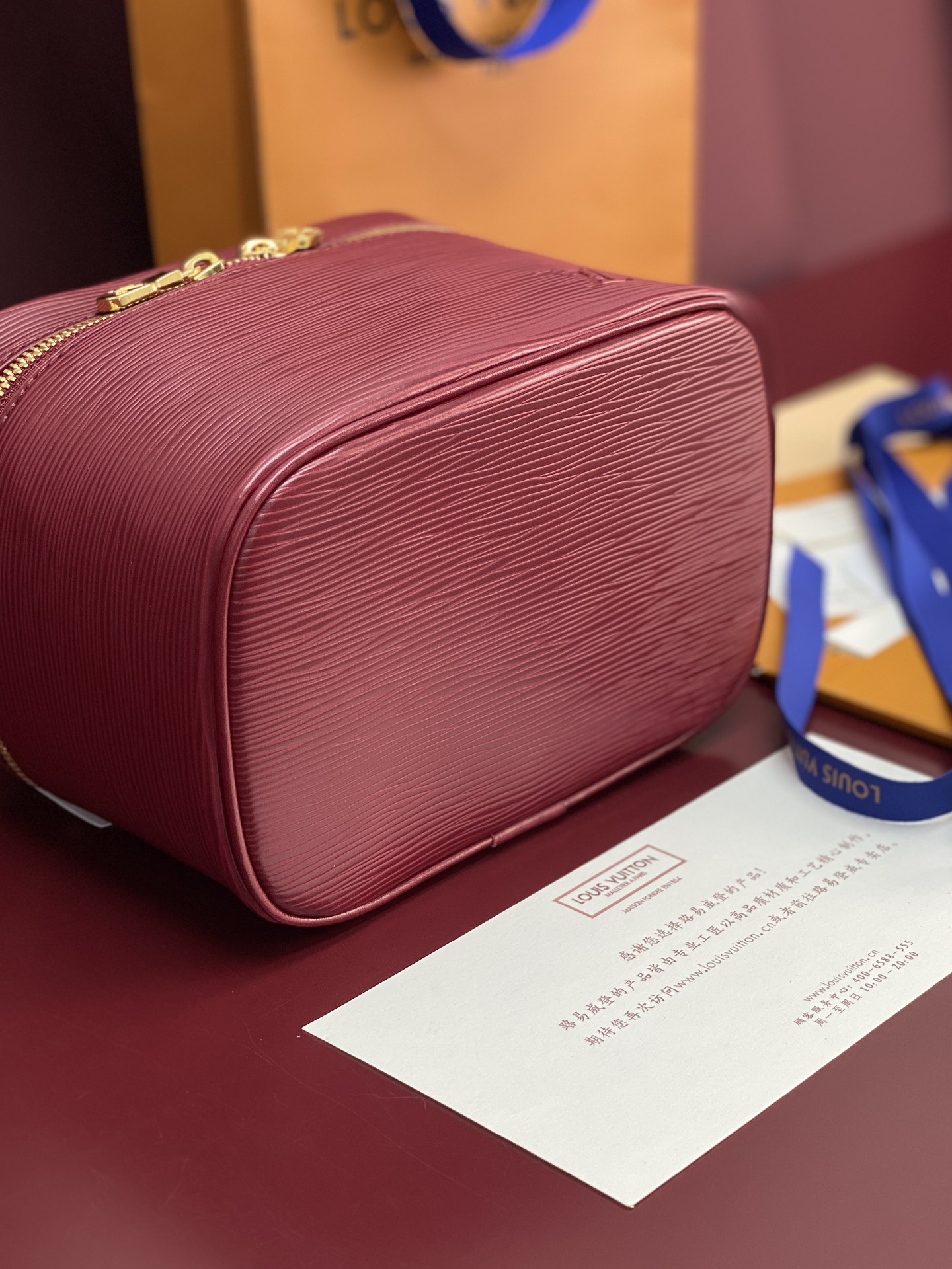 M25856 紫色 中号！水波纹化妆包 当季新款 NICE NANO 化妆包 本款 Nice Nano 