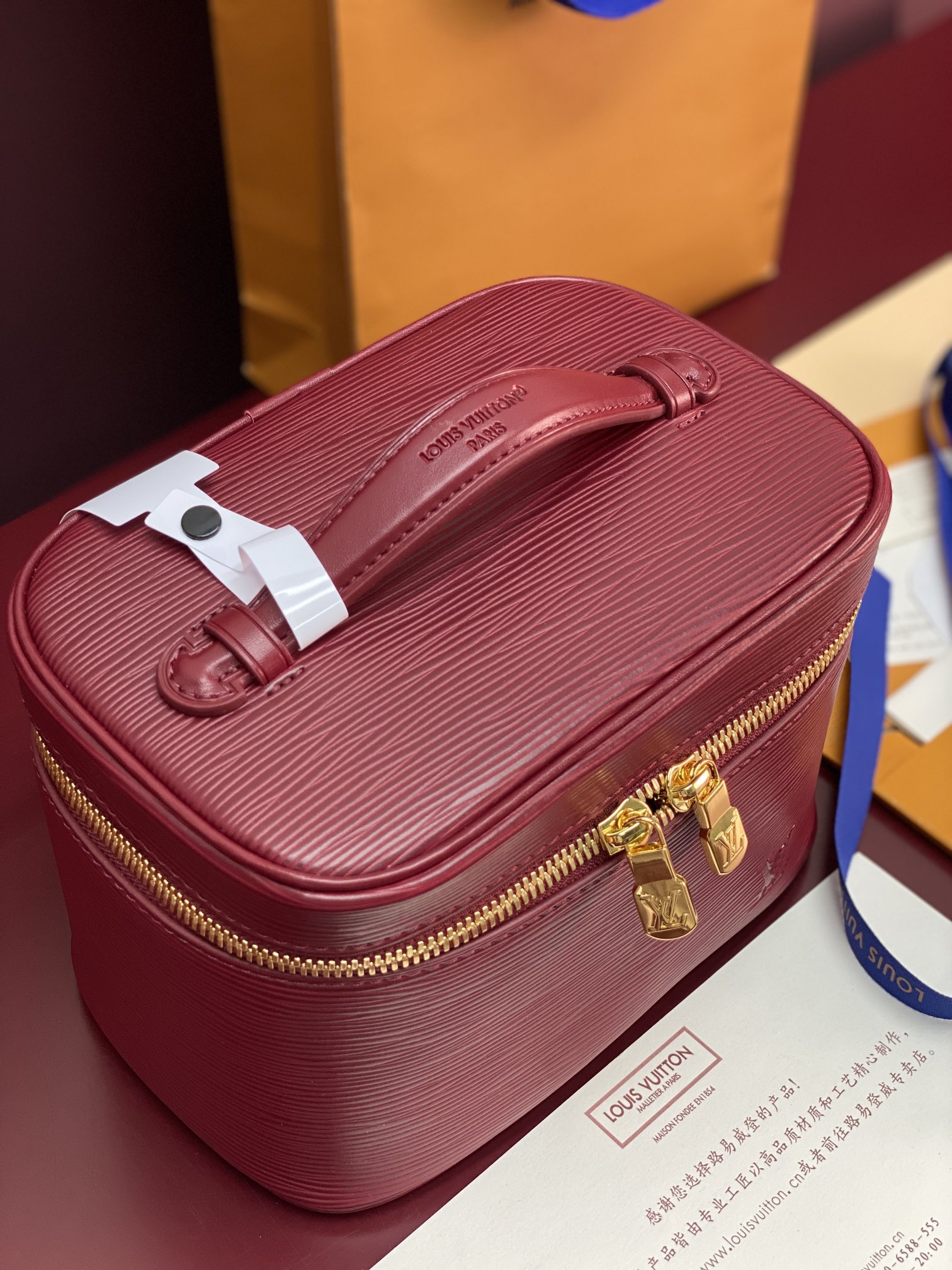 M25856 紫色 中号！水波纹化妆包 当季新款 NICE NANO 化妆包 本款 Nice Nano 