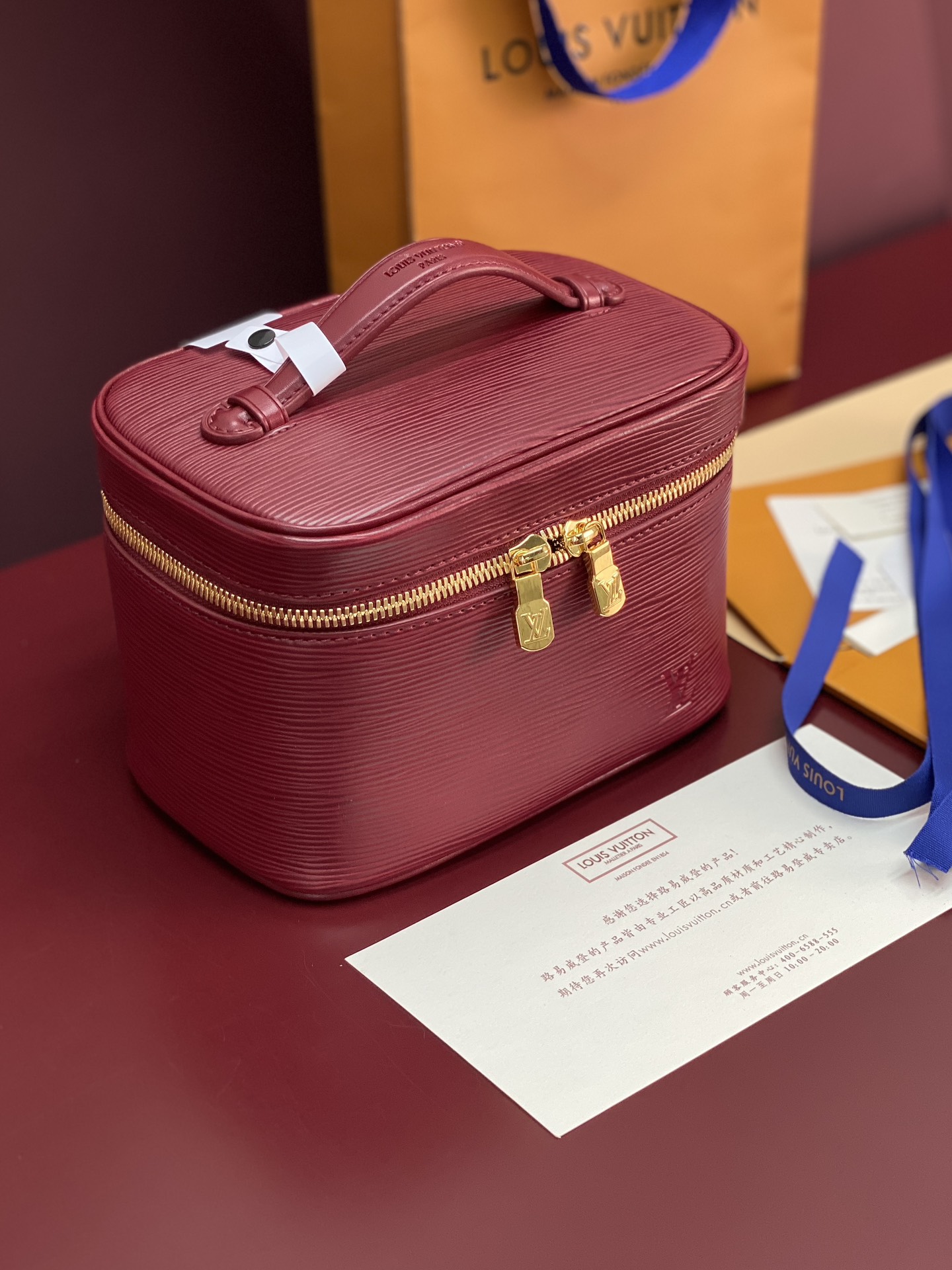 M25856 紫色 中号！水波纹化妆包 当季新款 NICE NANO 化妆包 本款 Nice Nano 