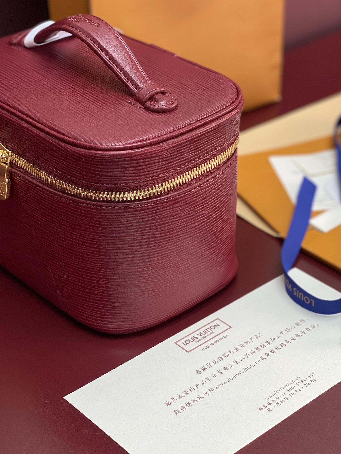 M25856 紫色 中号！水波纹化妆包 当季新款 NICE NANO 化妆包 本款 Nice Nano 