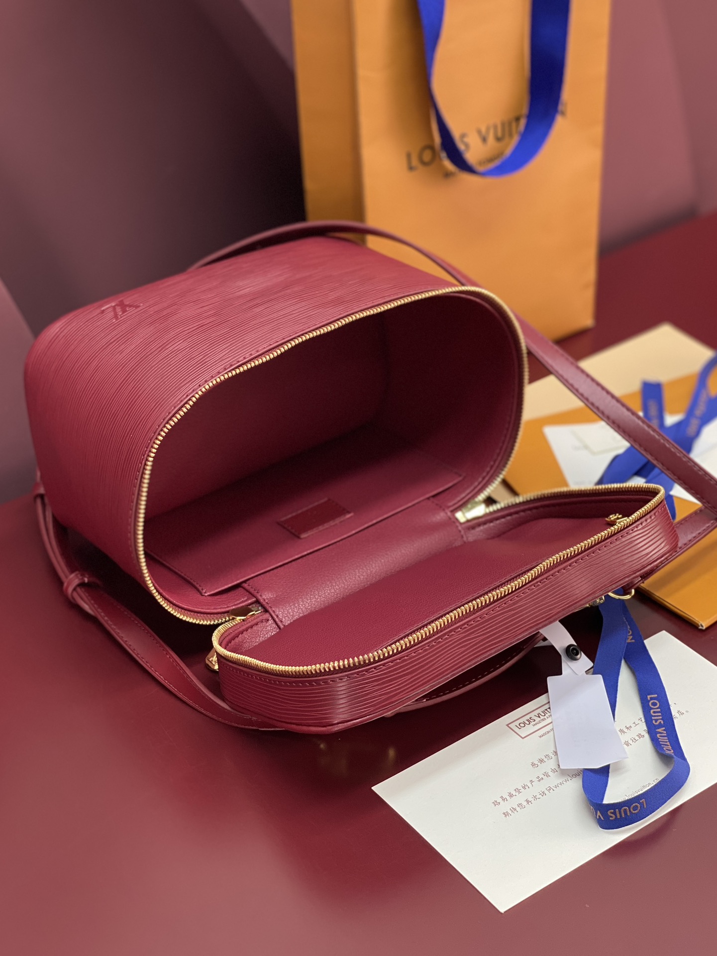 M25857 紫色 大号！水波纹化妆包 当季新款 NICE NANO 化妆包 本款 Nice Nano 