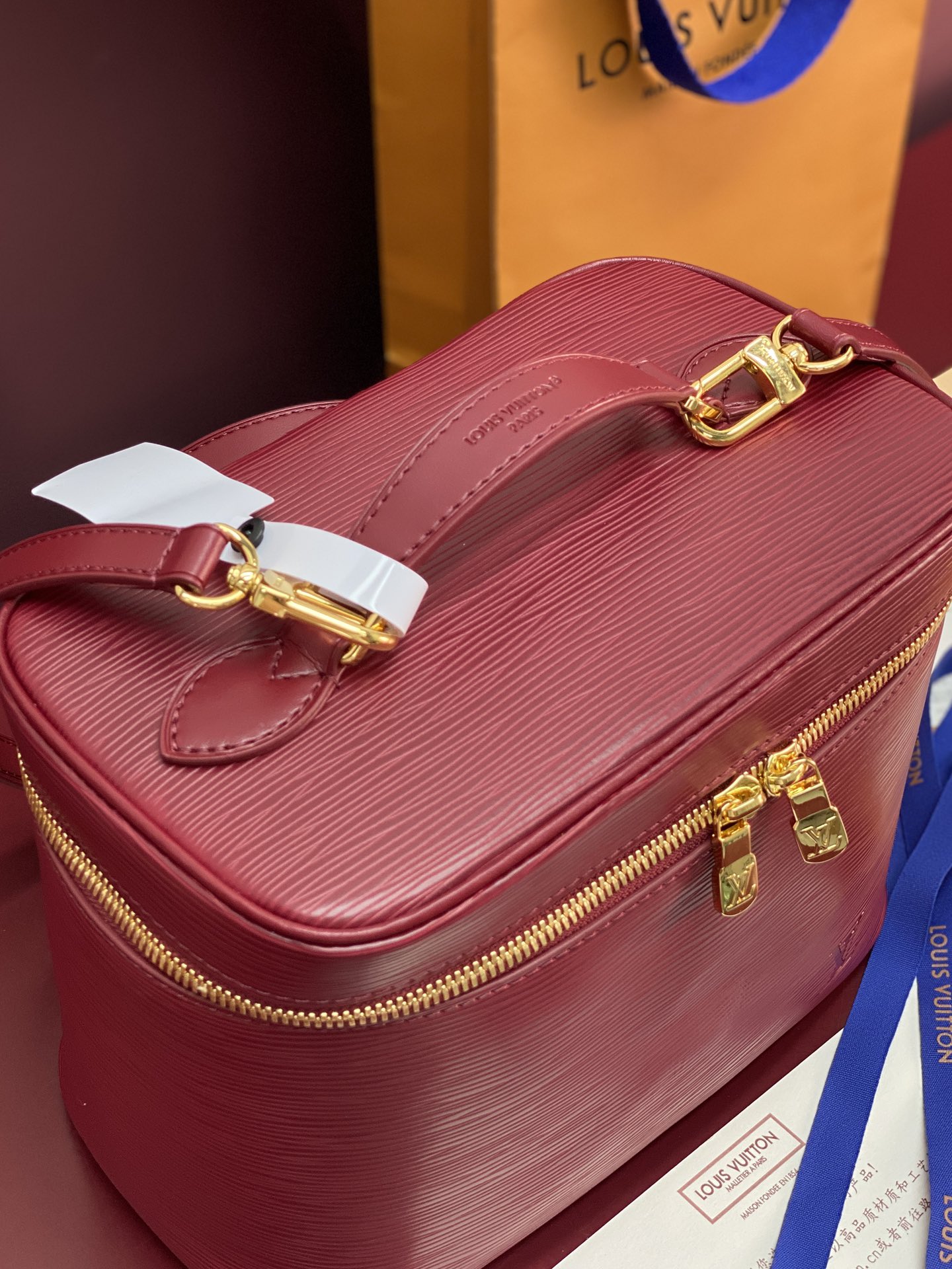 M25857 紫色 大号！水波纹化妆包 当季新款 NICE NANO 化妆包 本款 Nice Nano 