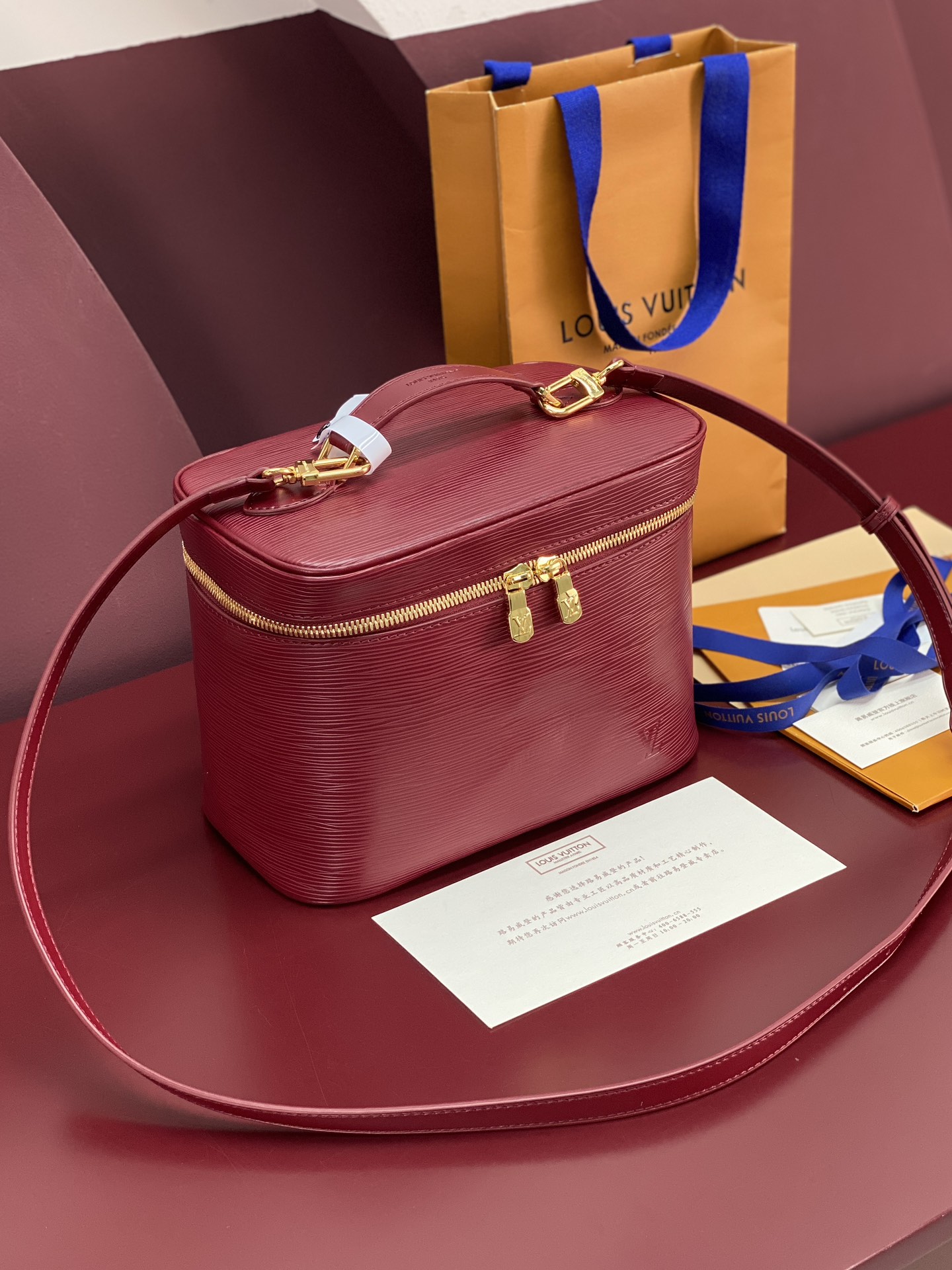 M25857 紫色 大号！水波纹化妆包 当季新款 NICE NANO 化妆包 本款 Nice Nano 