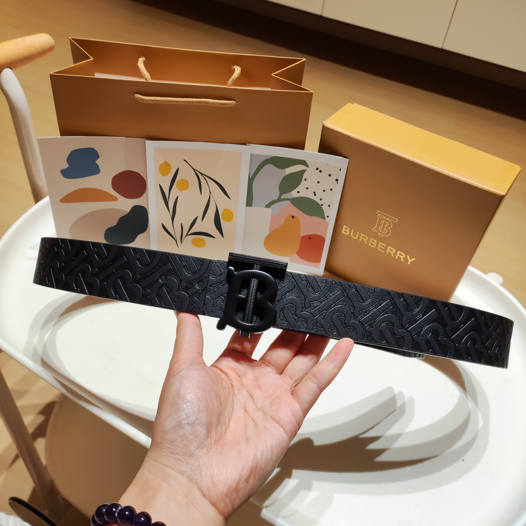 China Replica Burberry Belt BBBT0404-2024