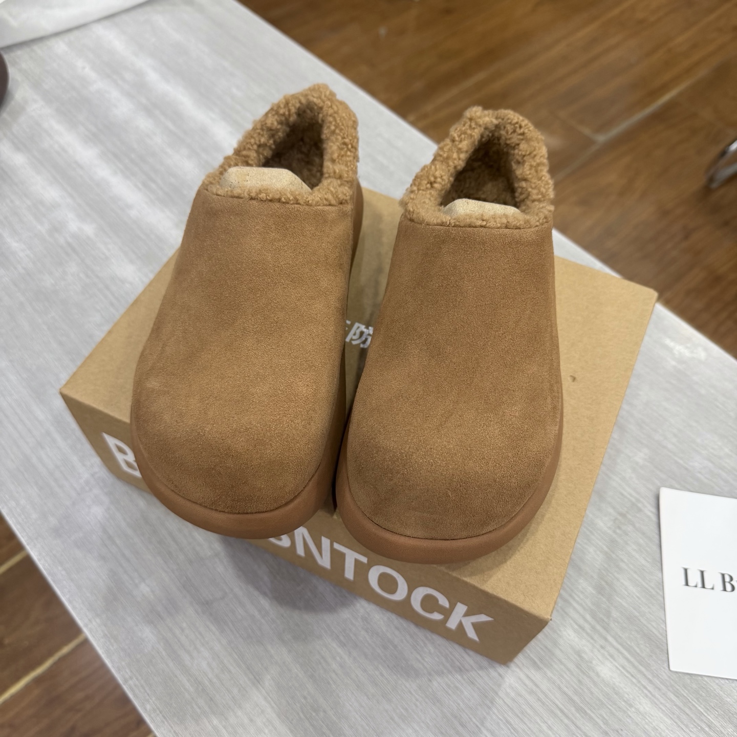 Balenciaga 无标厚底土豆鞋质量超好 真皮真毛 码数35-40