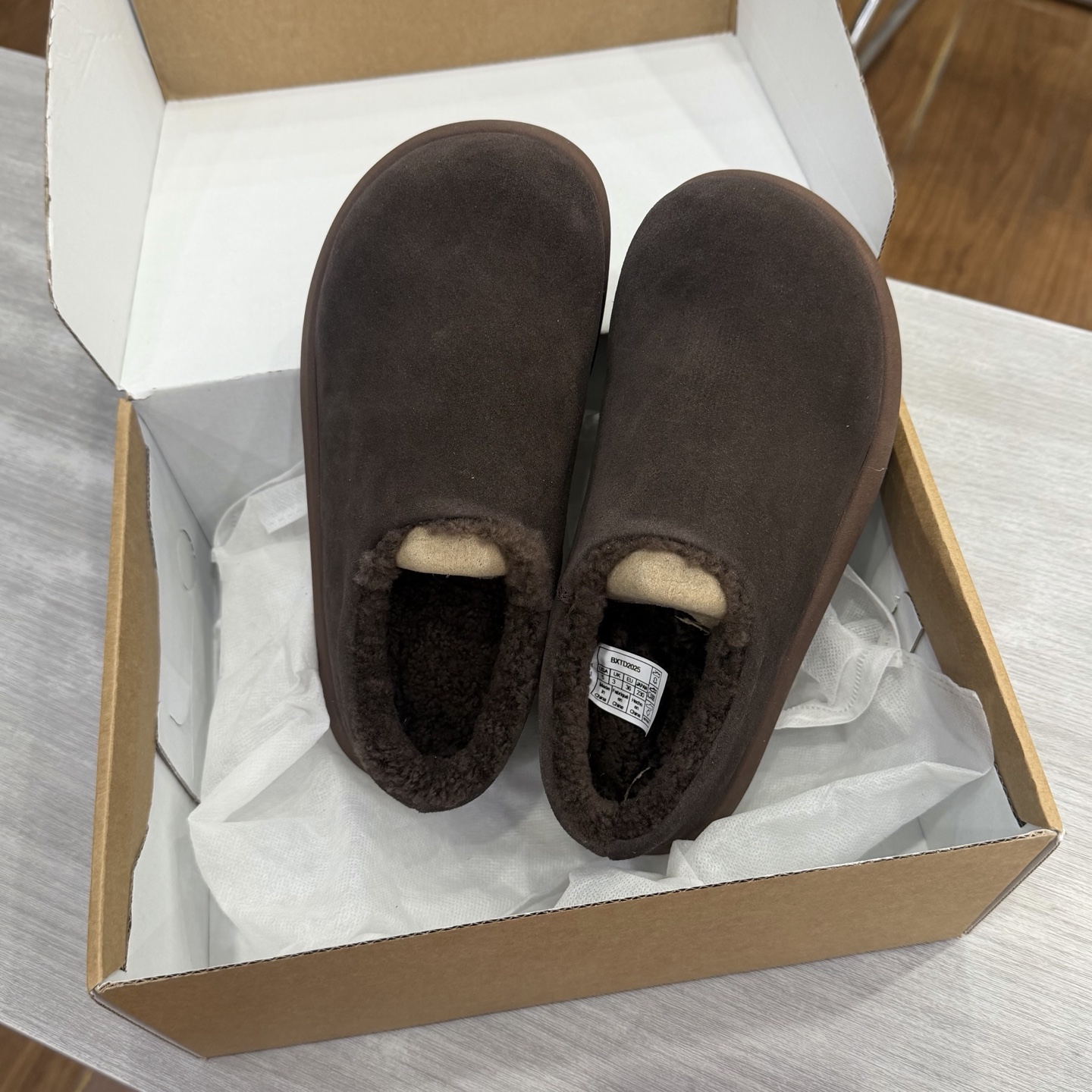 Balenciaga 无标厚底土豆鞋质量超好 真皮真毛 码数35-40
