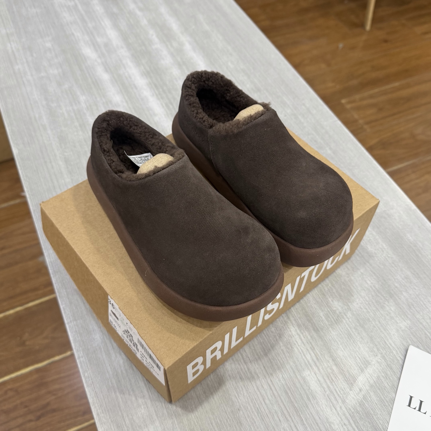 Balenciaga 无标厚底土豆鞋质量超好 真皮真毛 码数35-40