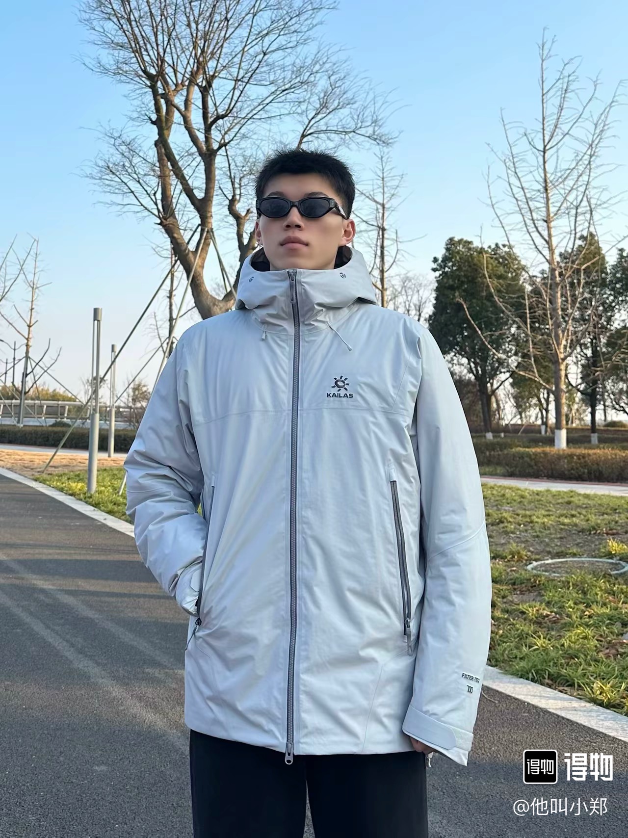 𝐊𝐀𝐈𝐋𝐀𝐒 凯乐石 阿斯本𝟕𝟎𝟎蓬 硬壳防风防水户外滑雪连帽羽绒服 上身示范 #