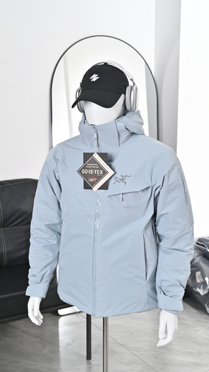 ARC‘TERYX 鸟家 Macai大买菜可拆帽羽绒服 产品配色:黑色 藏蓝色 极地白 贝栗粉 幻影紫 云水蓝