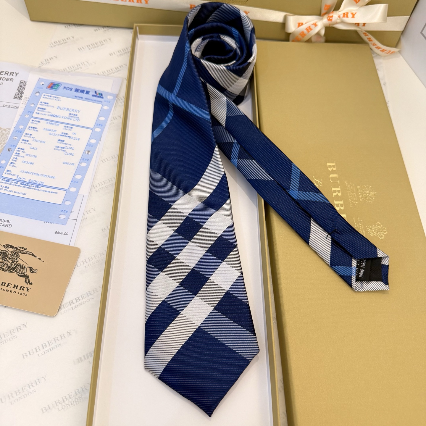 “Baballi 144-Year-Old Synchronous Tie: Elegant Handcrafted Fashion Statement for Men” - 图片 4