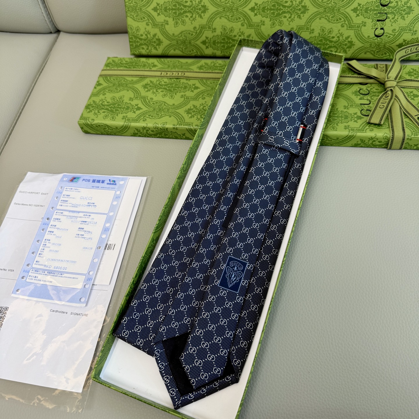 “Exclusive Gucci Men’s Tie Series with Classic Glogo Flower Design” - 图片 4