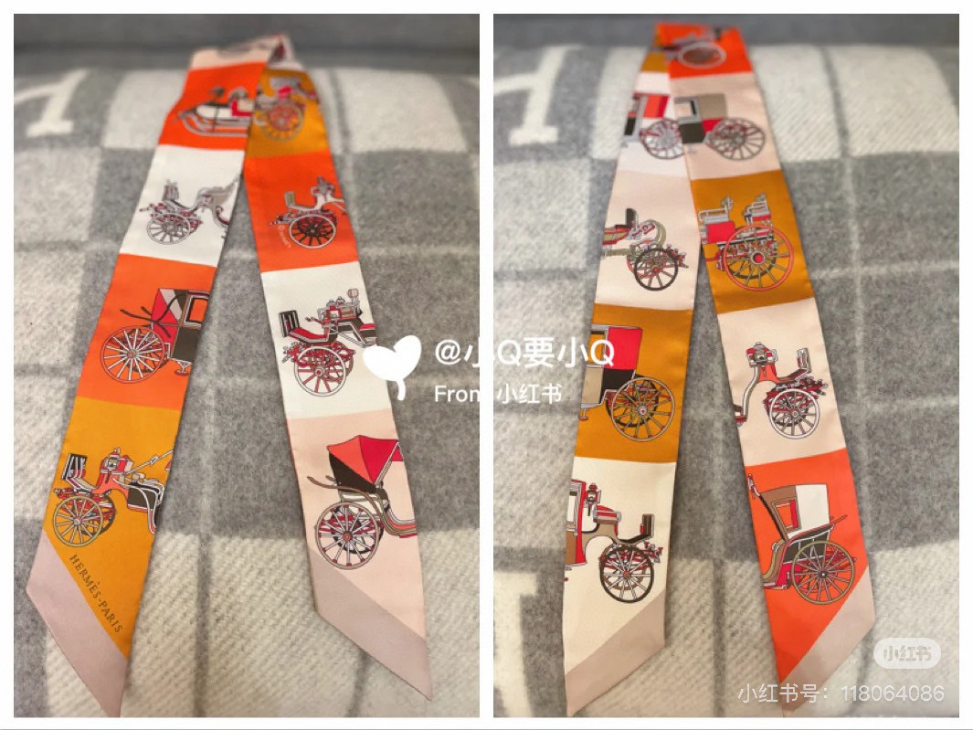 NO:306551,Comment on [Carriage Screw] Twilly small silk scarf The design inspiration comes from the 