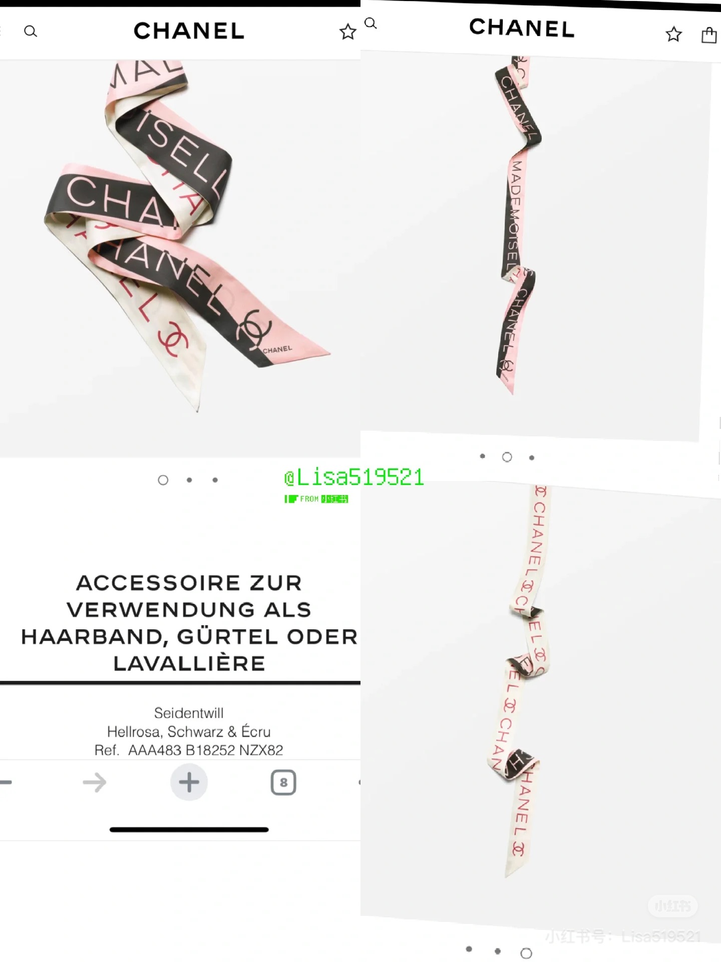 [Chanel Small Ribbons]