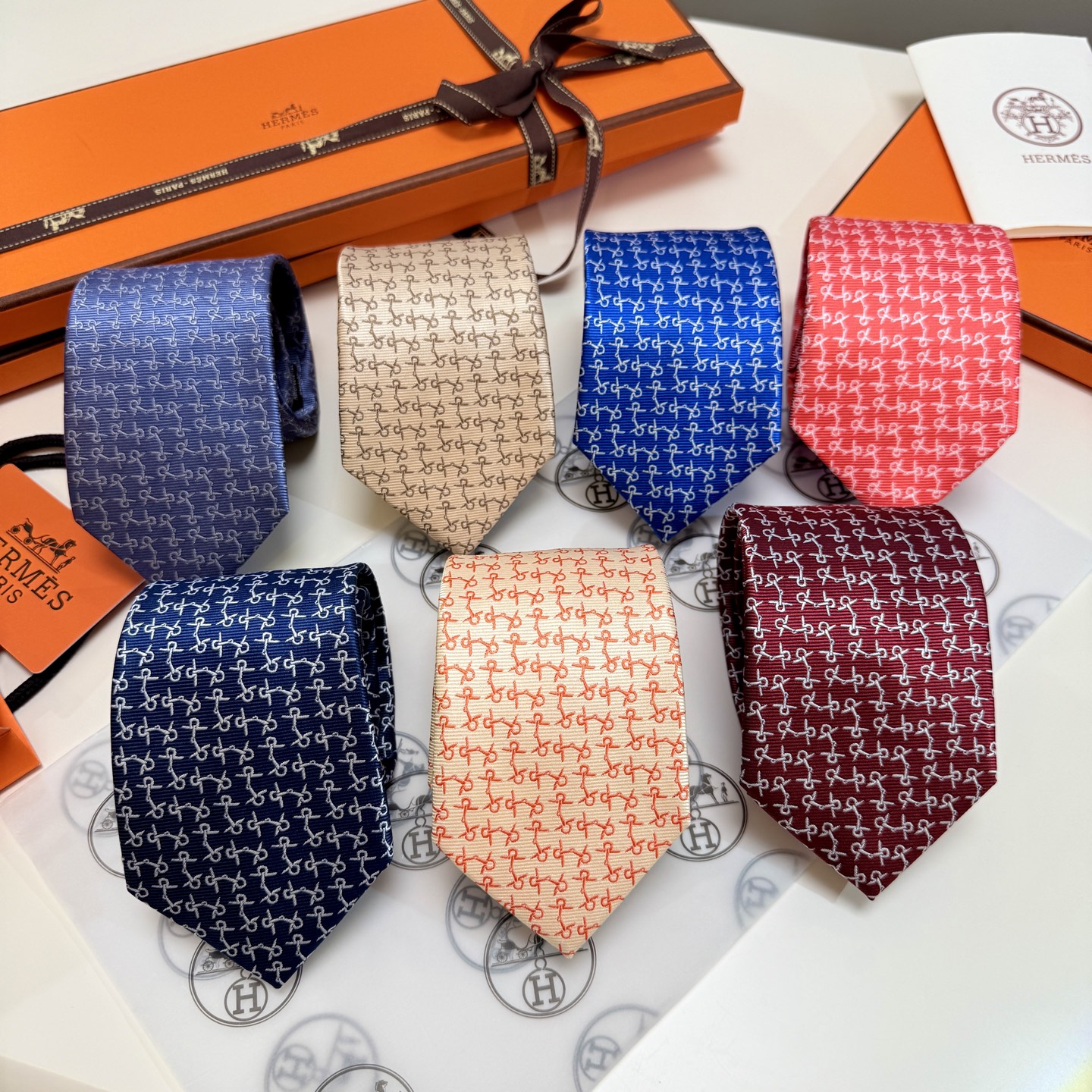 [Hermès Ties]Hermes Men