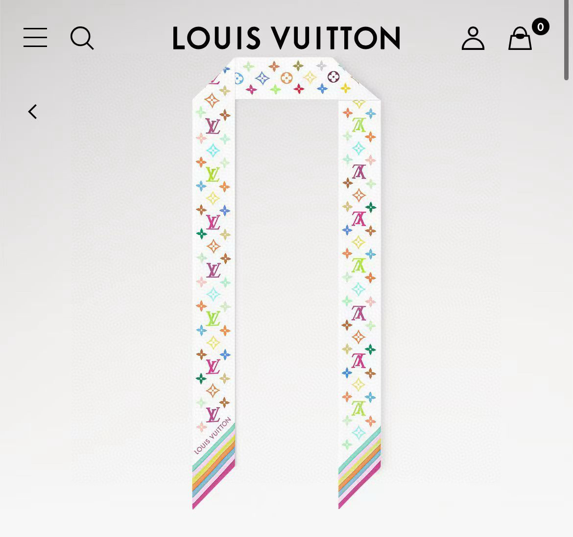 NO:378848,The official new scarf of Lv, Murakami Takashi, the most cost-effective single scarf, 18 Mmi silk tow hairband, this time the joint brand is elegant, dignified, lively and fashionable. I admit that you are really good at Lv~ I decided to have her at the first sight when I saw the scarf!  Control me in one second!  !  !  silk scarf, streamer, hair tie, louis vuitton, real silk19860909对版 批 Lv官方新款丝巾村上隆 白三彩性价比最高单品丝巾,18姆米真丝束发带 这次联名优雅端庄又活泼时尚  我承认lv你真的很会诶～ 看到丝巾的第一眼就决定拥有她！ 一秒硬控我！！！真丝丝巾,飘带，发束,louis vuitton,real silk,accessory