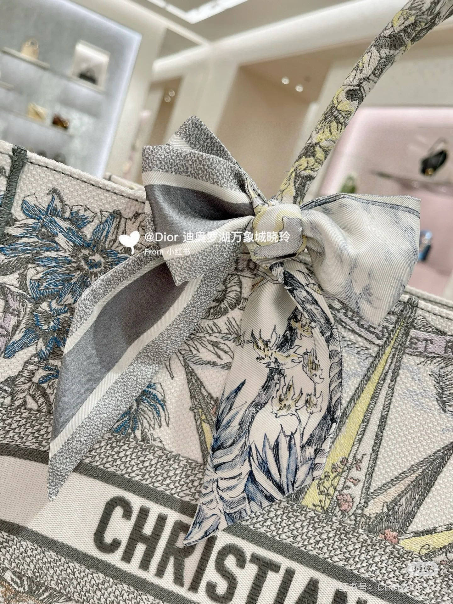 💰迪奥Rêve d'Infini丝带！为经典标识注入梦幻元素，全新演绎 Christian Dior 钟