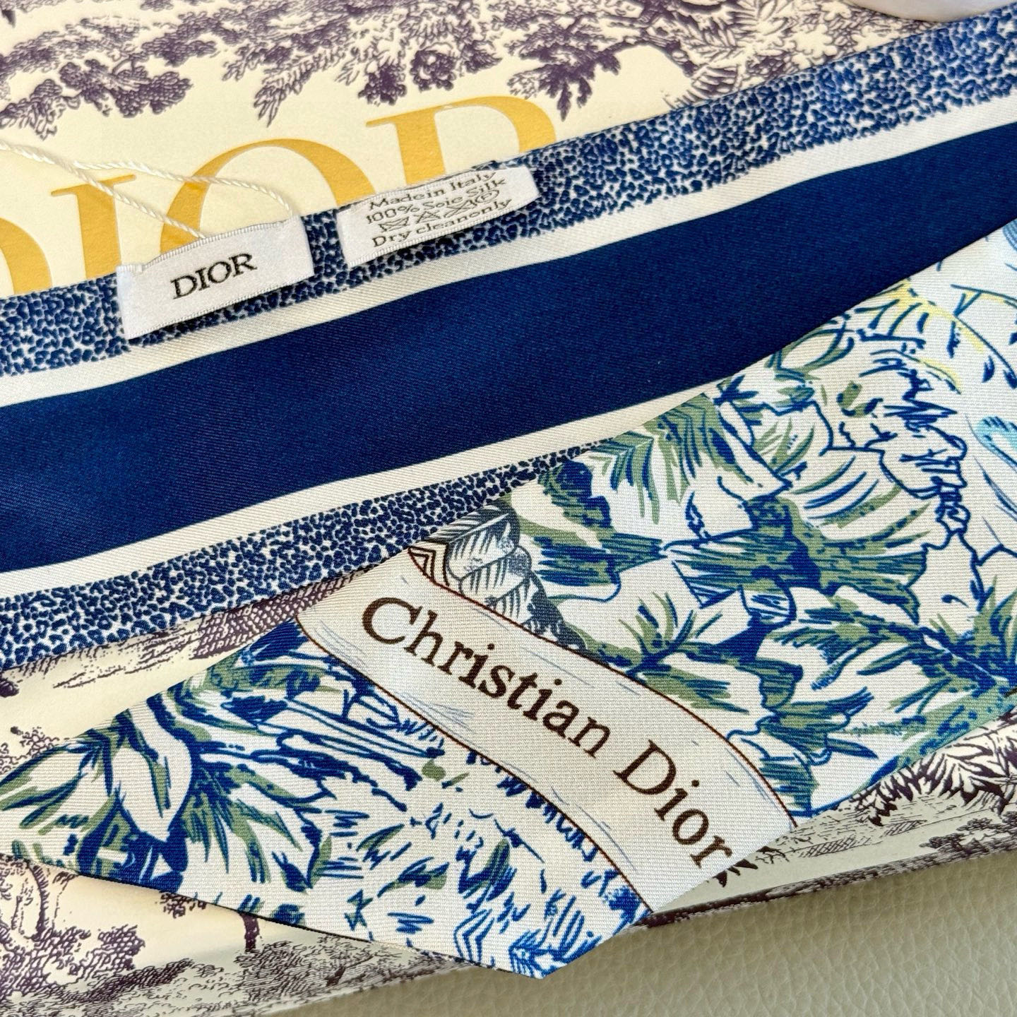 。迪奥Rêve d'Infini丝带！为经典标识注入梦幻元素，全新演绎 Christian Dior 钟