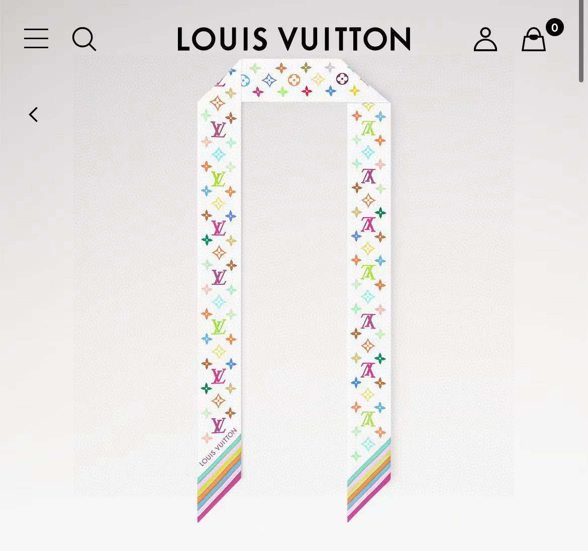 NO:379228,The official new scarf of Lv, Murakami Takashi, the most cost-effective single scarf, 18 Mmi silk tow hairband, this time the joint brand is elegant, dignified, lively and fashionable. I admit that you are really good at Lv~ I decided to have her at the first sight when I saw the scarf!  Control me in one second!  !  !  silk scarf, streamer, hair tie, louis vuitton, real silk19860909对版 批 Lv官方新款丝巾村上隆 白三彩性价比最高单品丝巾,18姆米真丝束发带 这次联名优雅端庄又活泼时尚  我承认lv你真的很会诶～ 看到丝巾的第一眼就决定拥有她！ 一秒硬控我！！！真丝丝巾,飘带，发束,louis vuitton,real silk,accessory