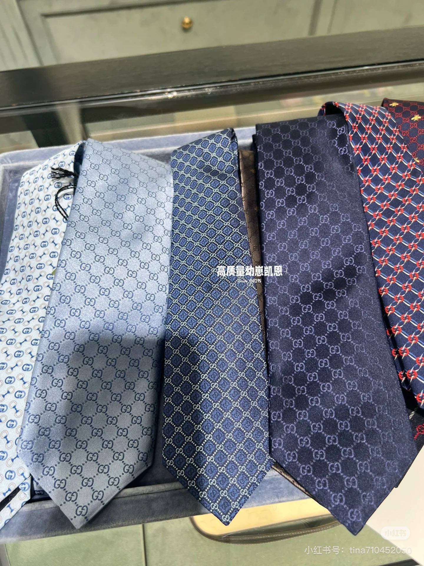 特价💰 古奇 男士领带系列【双G提花领带】GG暗纹👔👔，稀有采用经典小G LOGO提花展现精湛手工与时尚