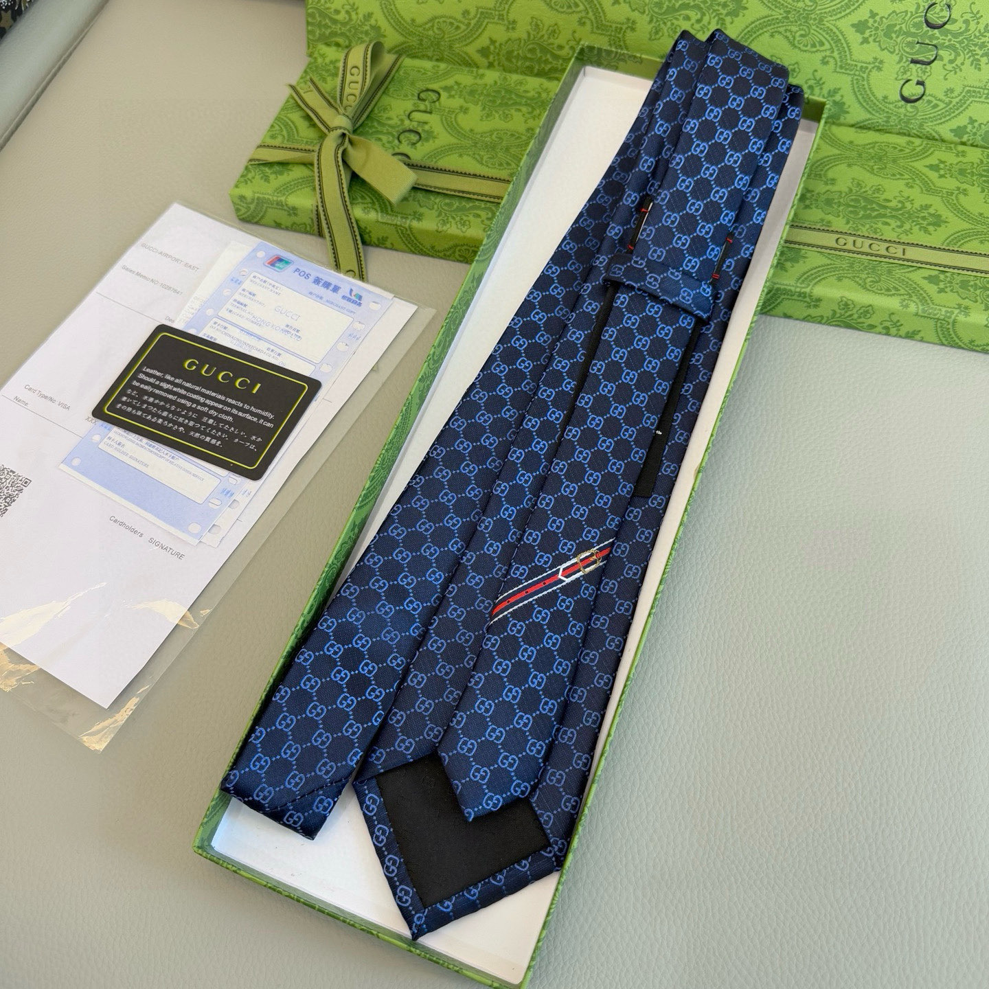 特价💰 古奇 男士领带系列【双G提花领带】GG暗纹👔👔，稀有采用经典小G LOGO提花展现精湛手工与时尚