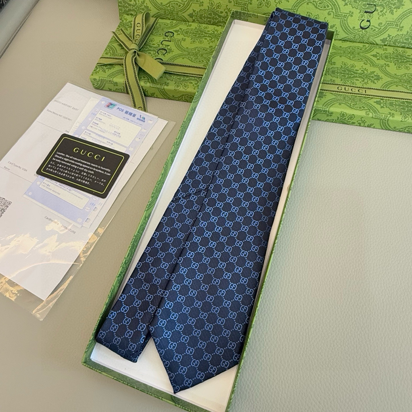 特价💰 古奇 男士领带系列【双G提花领带】GG暗纹👔👔，稀有采用经典小G LOGO提花展现精湛手工与时尚
