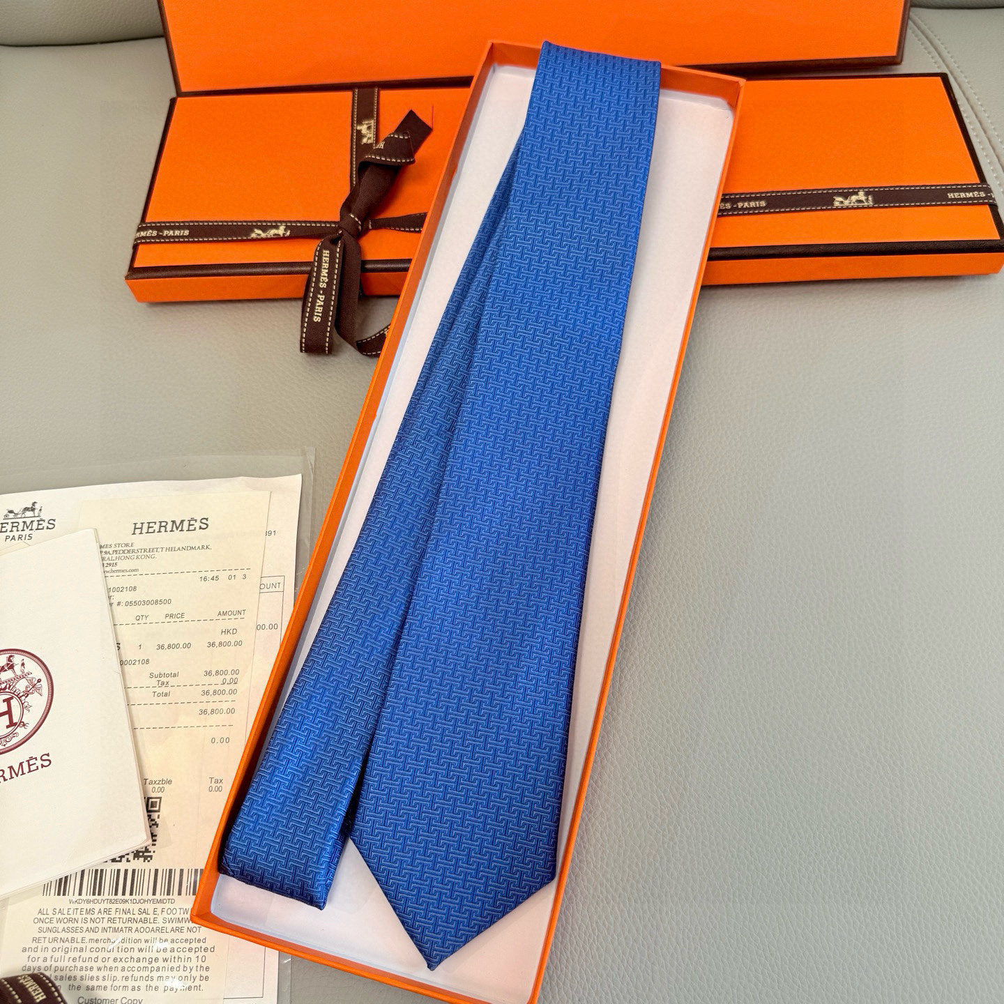 特价💰官方同步新款男士领带，【H标志图案领带】👔👔，稀有H家每年都有一千条不同印花的领带面世，从最初的多