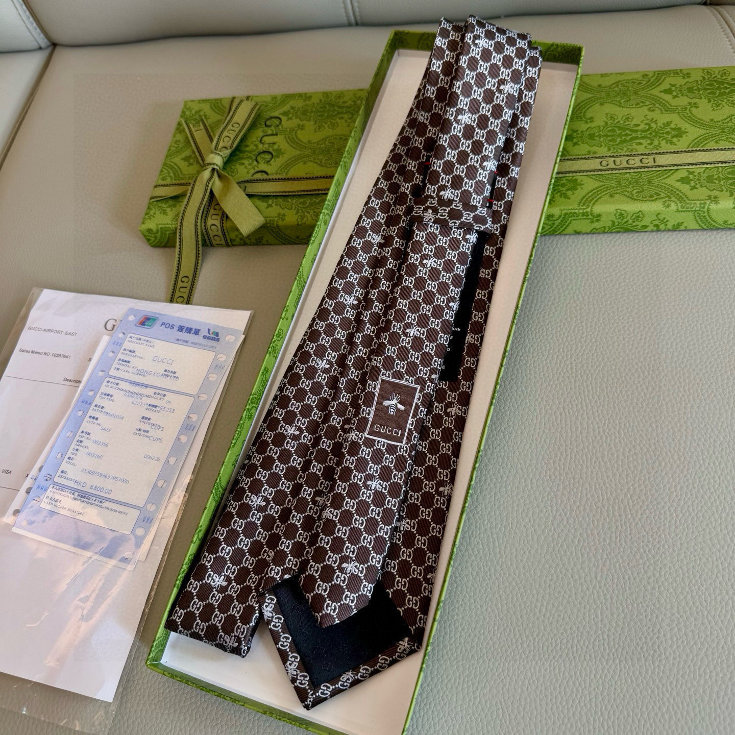 特价💰古奇男士领带【GG和蜜蜂领带】👔👔，稀有采用经典小G LOGO提花展现精湛手工与时尚优雅的理想选择
