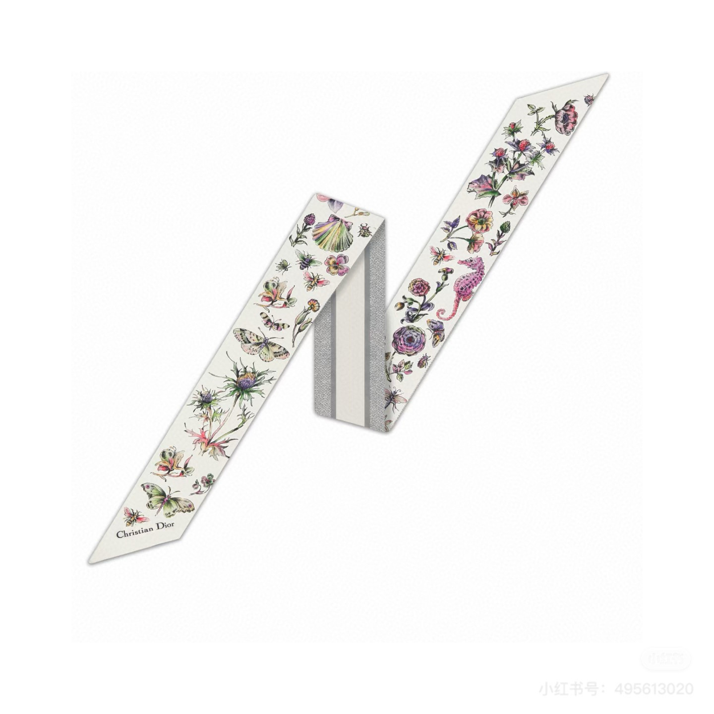 NO:379434,The latest double-layer hairband of Dior Flowers is really the better you look!  !  And there are many ways to use it, and it has a tone of any combination. Super soft 6X100 top imported double-layer silk small streamer scarf, streamer, hair tie, dior, dior, real silk19860909批迪奥Dior花卉最新双层束发带.真心的越看越好看！！而且多way用法,随便怎么搭配都好有腔调.超级柔软6X100顶级进口双层真丝小飘带丝巾,飘带，发束,dior,dior,real silk,accessory