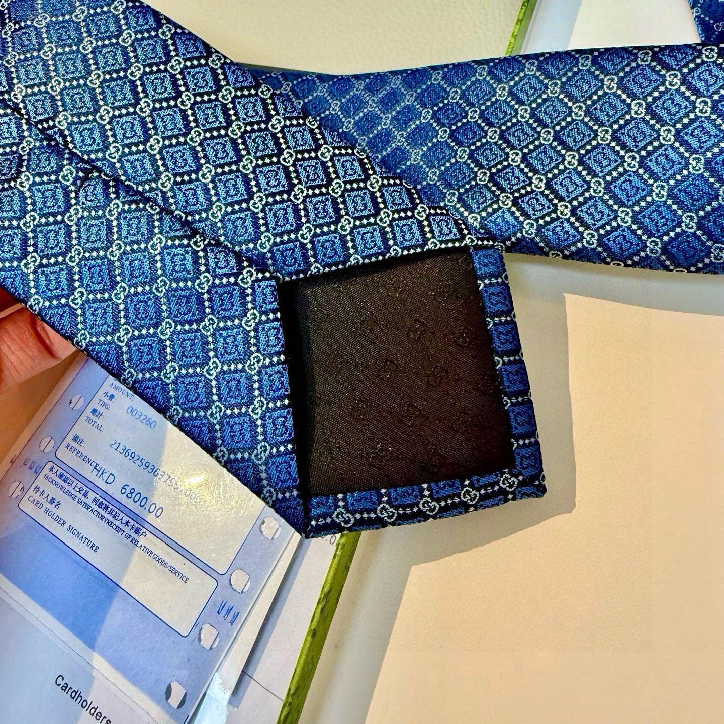 特价💰古奇领带【GG菱形图案领带】男士领带👔👔，稀有采用经典小G LOGO提花展现精湛手工与时尚优雅的理