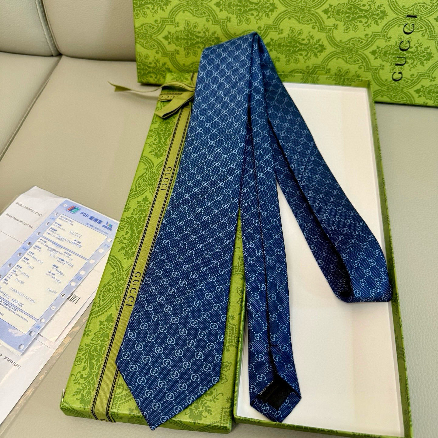 特价💰古奇男士领带系列【双G老花真丝领带】👔👔，稀有采用经典小G LOGO提花展现精湛手工与时尚优雅的理