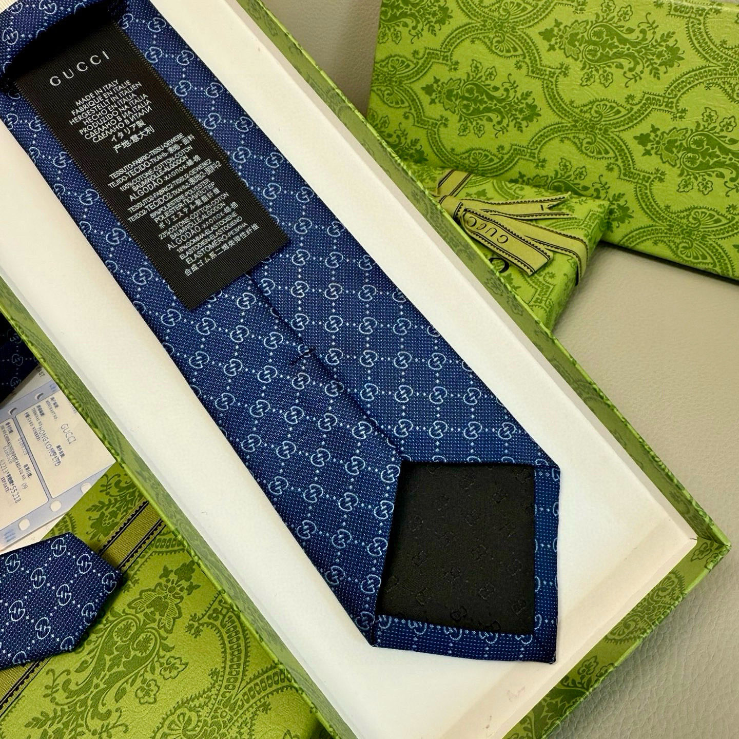 特价💰古奇男士领带系列【双G老花真丝领带】👔👔，稀有采用经典小G LOGO提花展现精湛手工与时尚优雅的理