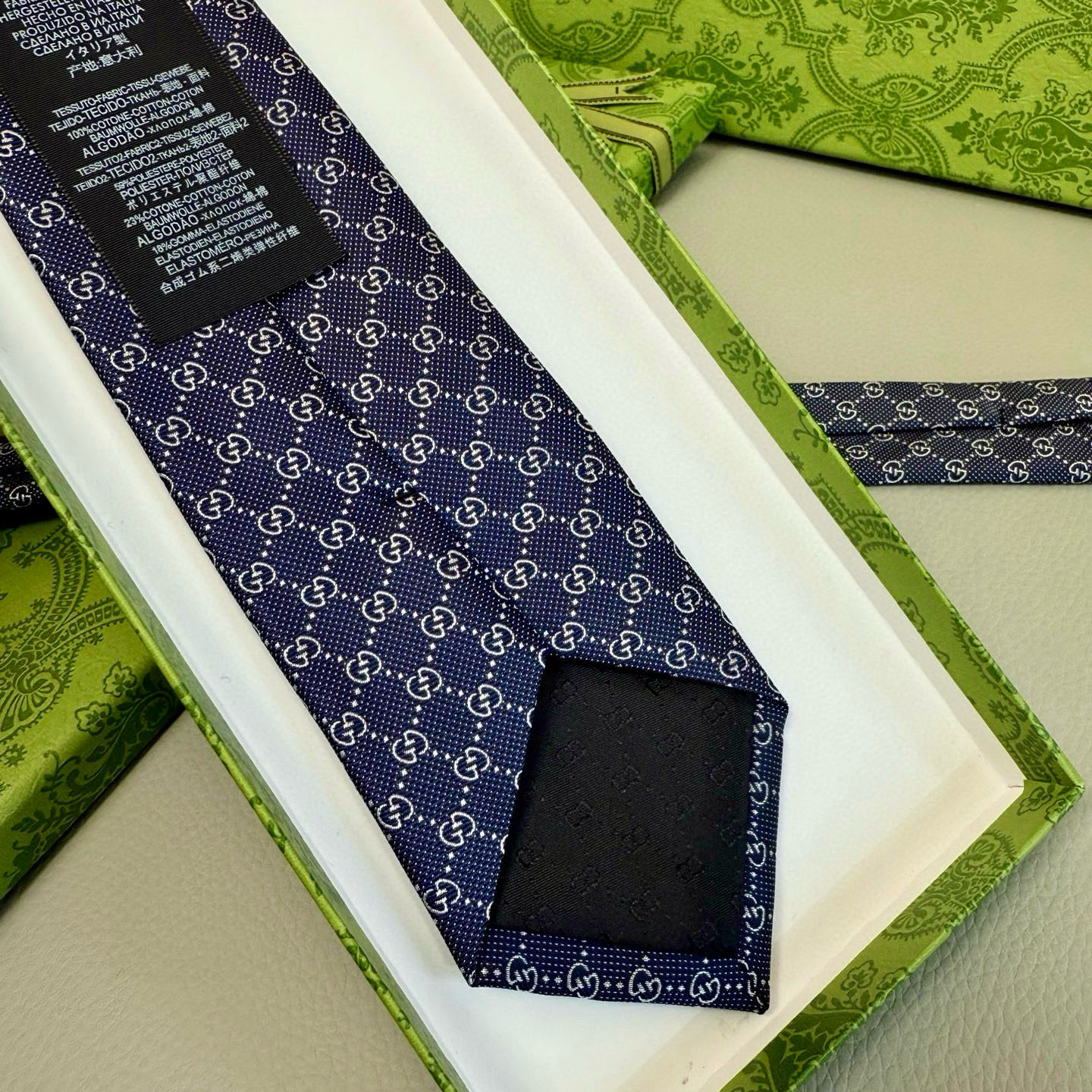 特价💰古奇男士领带系列【双G老花真丝领带】👔👔，稀有采用经典小G LOGO提花展现精湛手工与时尚优雅的理