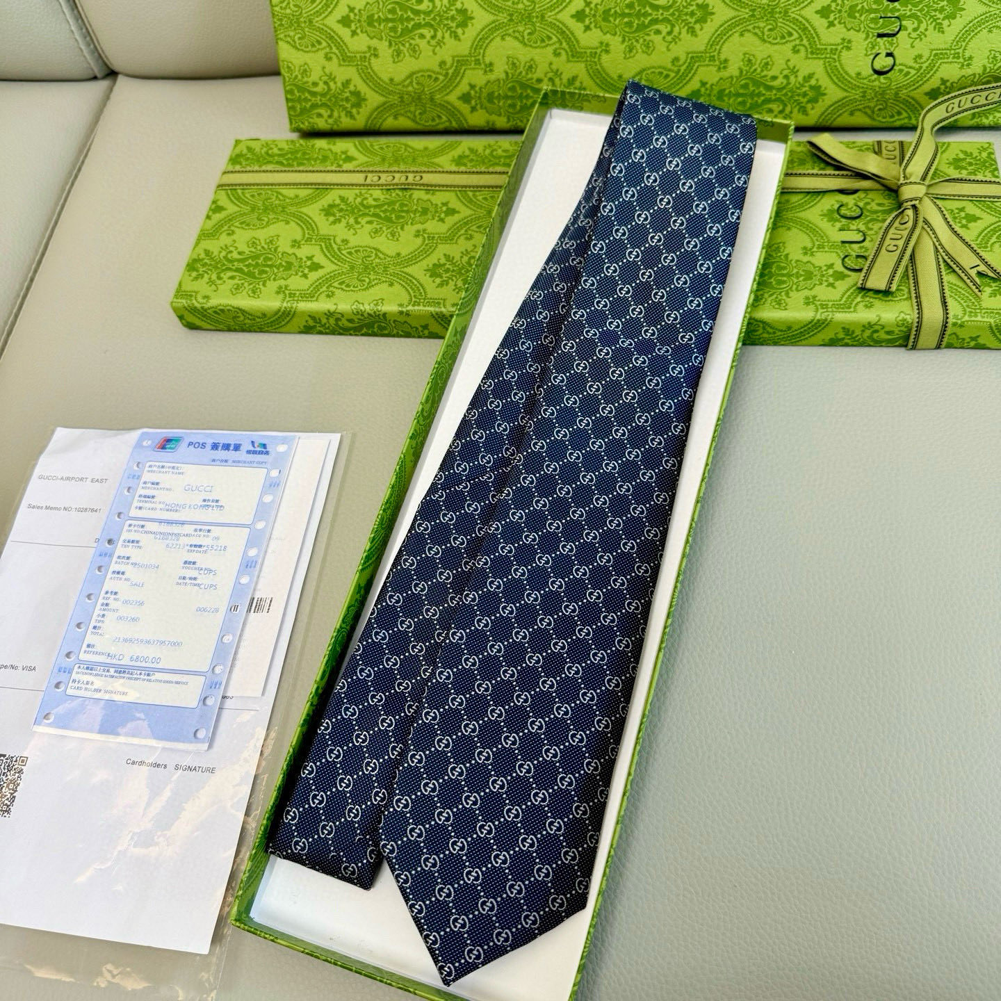 特价💰古奇男士领带系列【双G老花真丝领带】👔👔，稀有采用经典小G LOGO提花展现精湛手工与时尚优雅的理