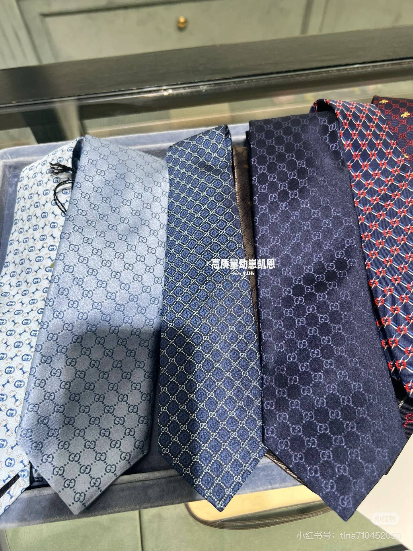 特价💰 古奇 男士领带系列【双G提花领带】GG暗纹👔👔，稀有采用经典小G LOGO提花展现精湛手工与时尚