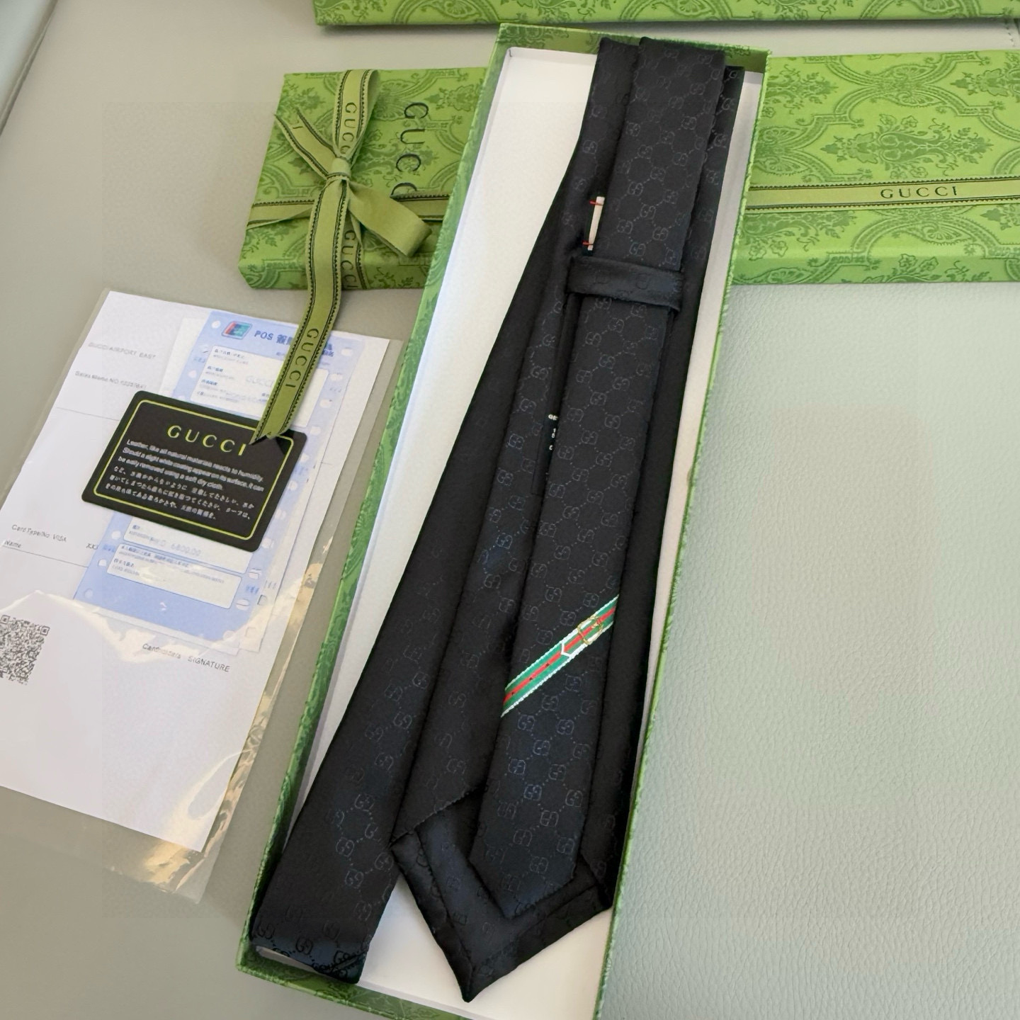 特价💰 古奇 男士领带系列【双G提花领带】GG暗纹👔👔，稀有采用经典小G LOGO提花展现精湛手工与时尚