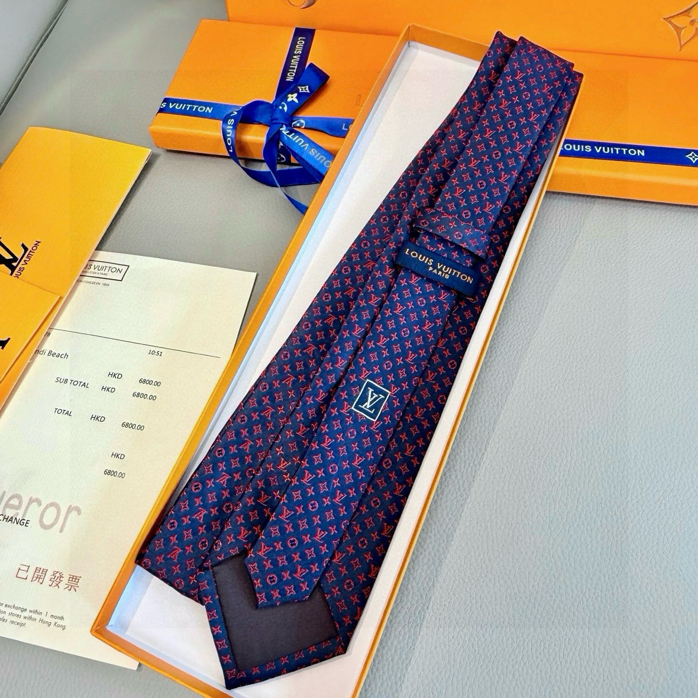 特价特价P男士领带系列【L标识花纹领带】👔👔，稀有😻😻Monogram Classic领带将经典路易威登