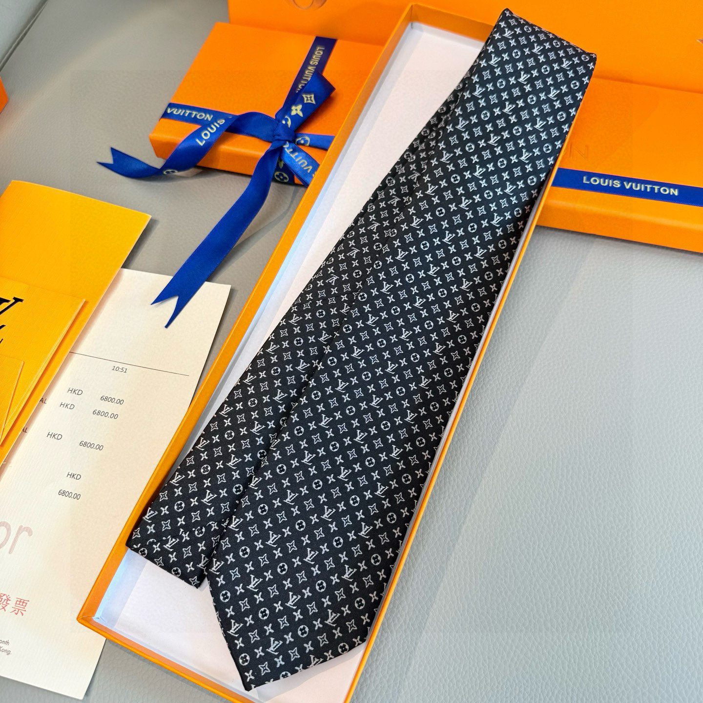 特价特价P男士领带系列【L标识花纹领带】👔👔，稀有😻😻Monogram Classic领带将经典路易威登