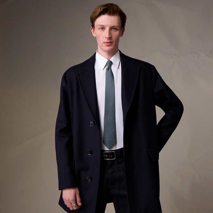 🌾 爱马仕官方同步新款【H Duo领带】 独家新款印花 男士领带，稀有爱马仕家每年都有一千条不同印花的领