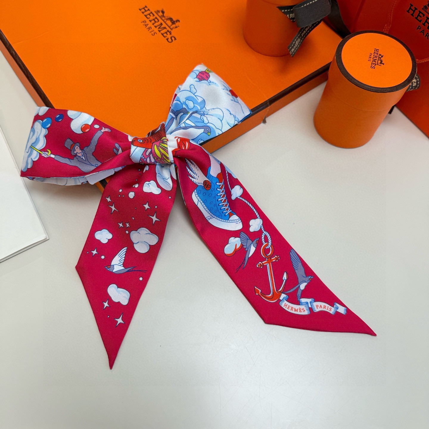 Hermes Scarf Hermes “ ”Twilly — photo 10