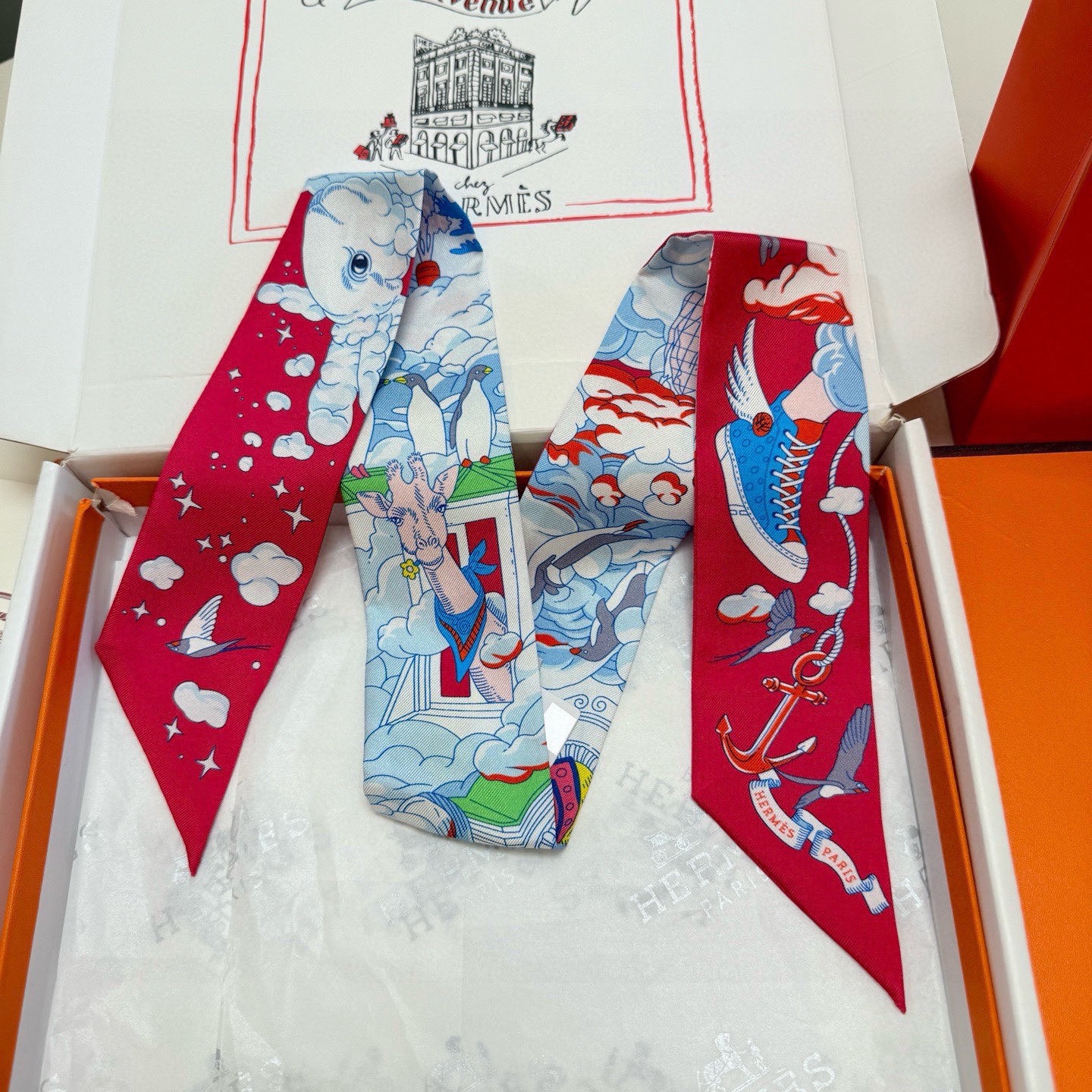 Hermes Scarf Hermes “ ”Twilly — photo 6