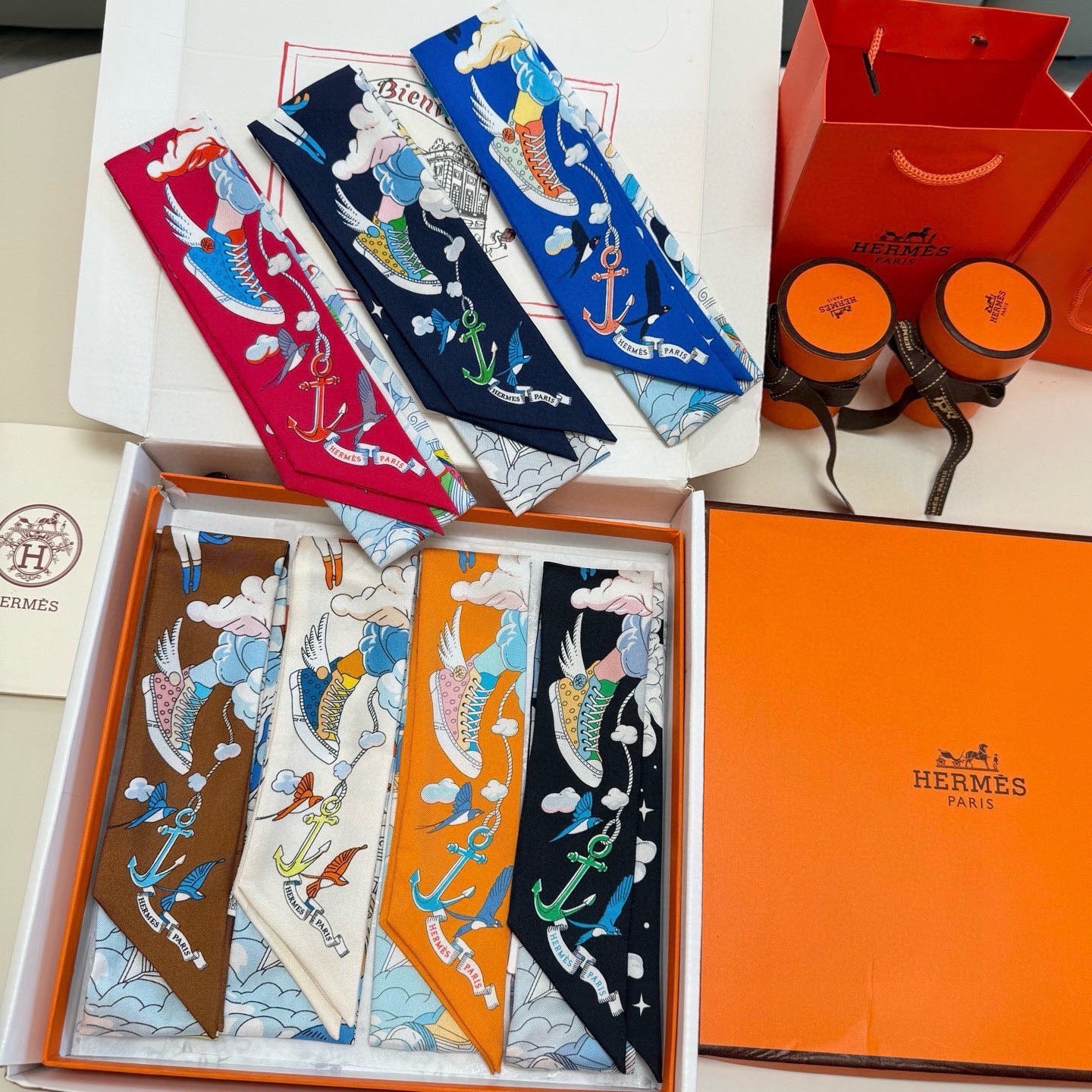 Hermes Scarf Hermes “ ”Twilly — photo 2